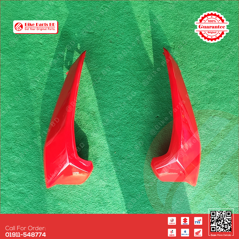 Headlight Kan for TVS Raider 125cc (Red Colour) bike._img_0