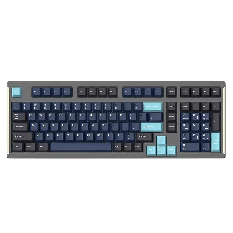 MONKA 6102 Aluminium Alloy Prebuilt Mechanical Keyboard_img_2
