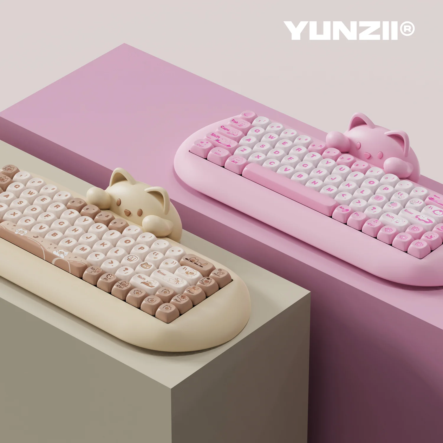(Stock Out) YUNZII C68 Hi-Fi Tri Mode Mechanical Keyboard_img_0