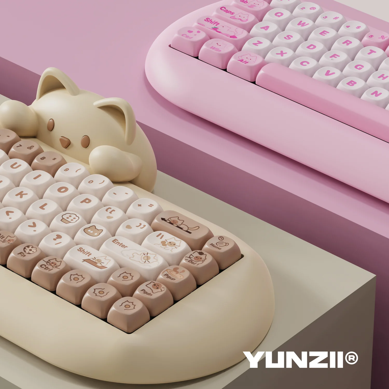 (Stock Out) YUNZII C68 Hi-Fi Tri Mode Mechanical Keyboard_img_2