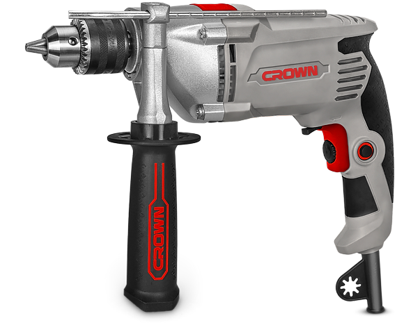 Crown CT10130 810w Impact Drill 13mm (1/2") Model: CT10130
