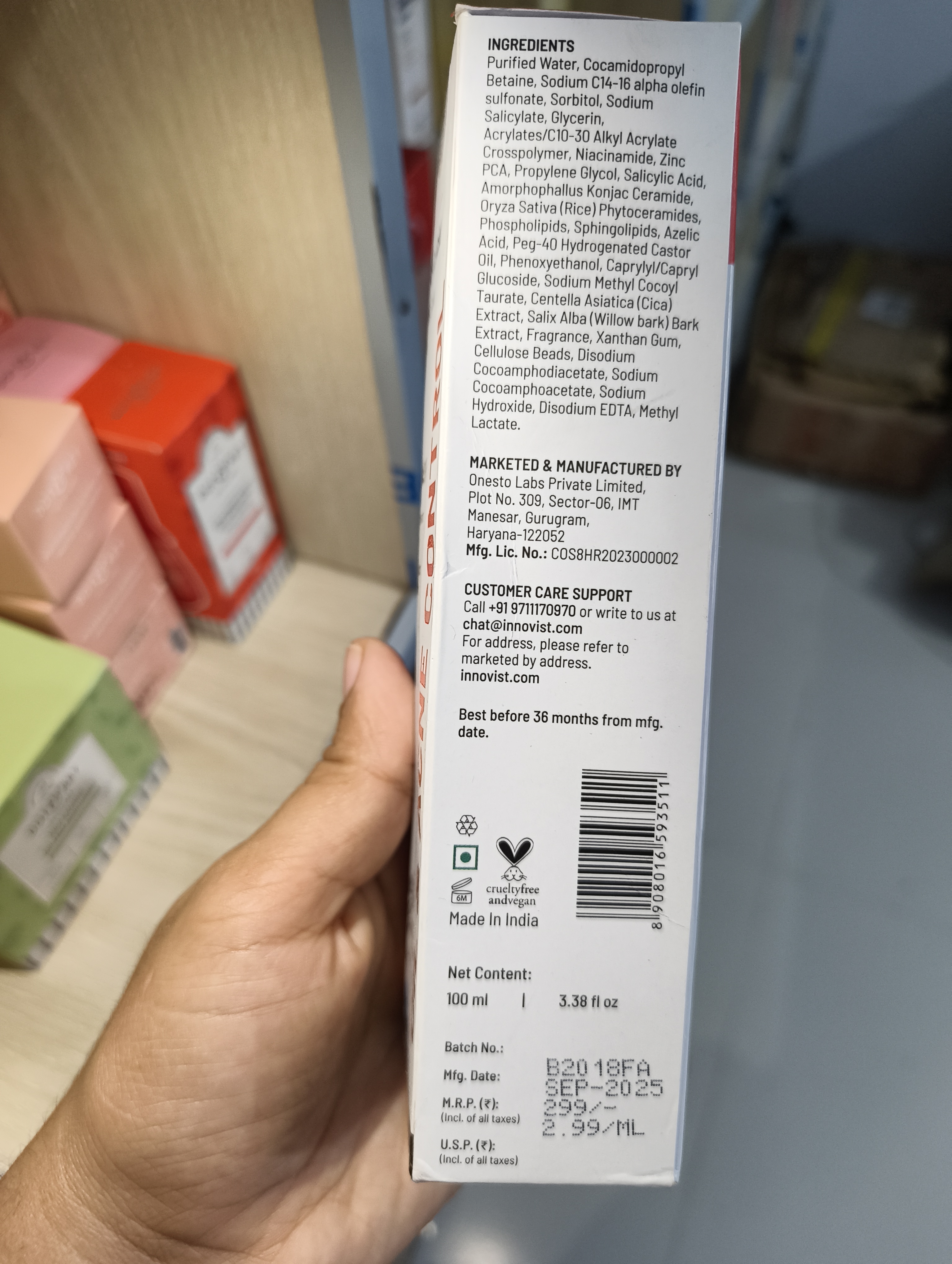 Chemist at Play 2% Salicylic Acid Facewash 100ml_img_1