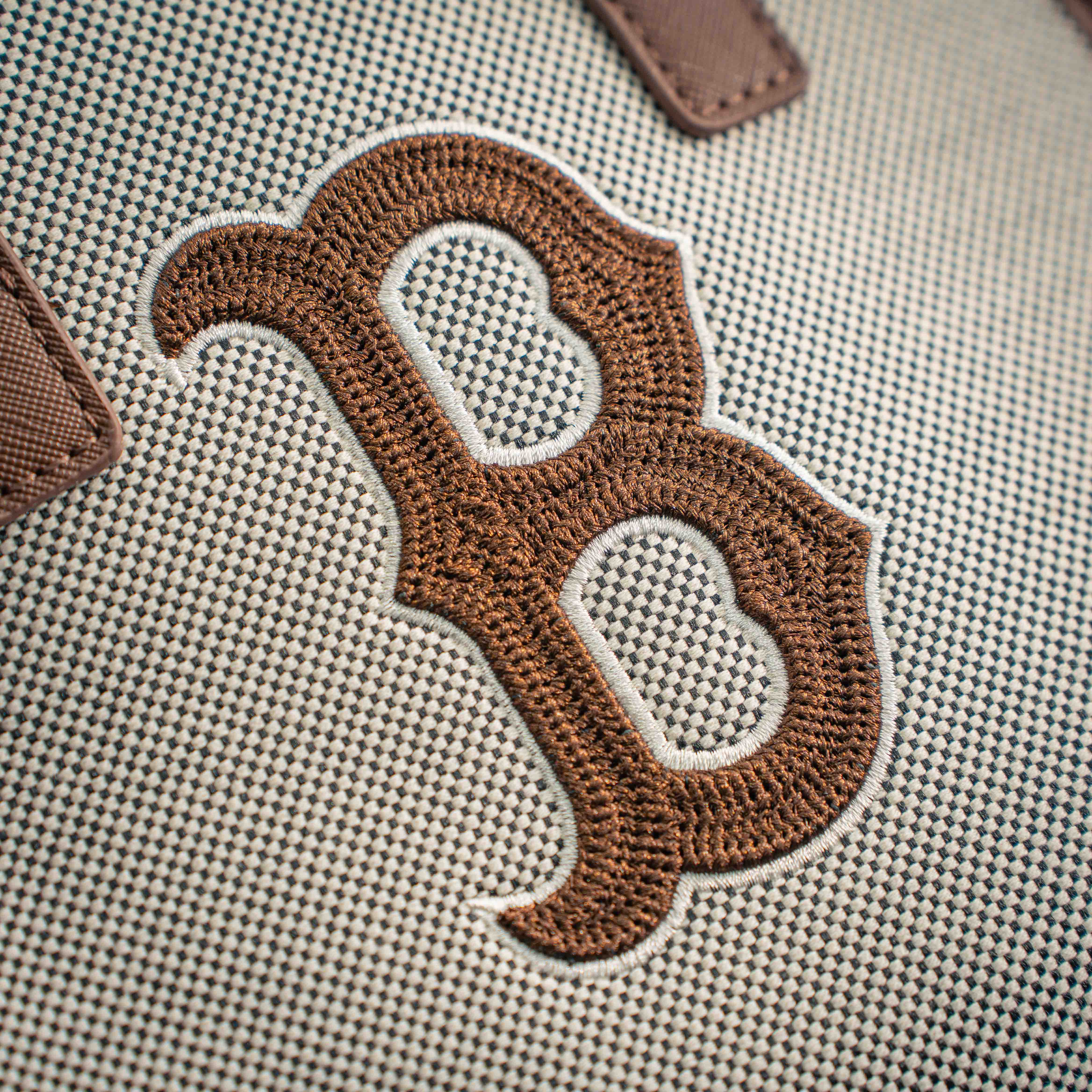 MLB Boston Red Sox Basic Big Logo Canvas Small Tote Bag_img_2