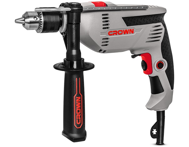 Crown CT10129 750w Impact Drill 13mm ( 1/2" ) with Hammer option Model: CT10129_img_5