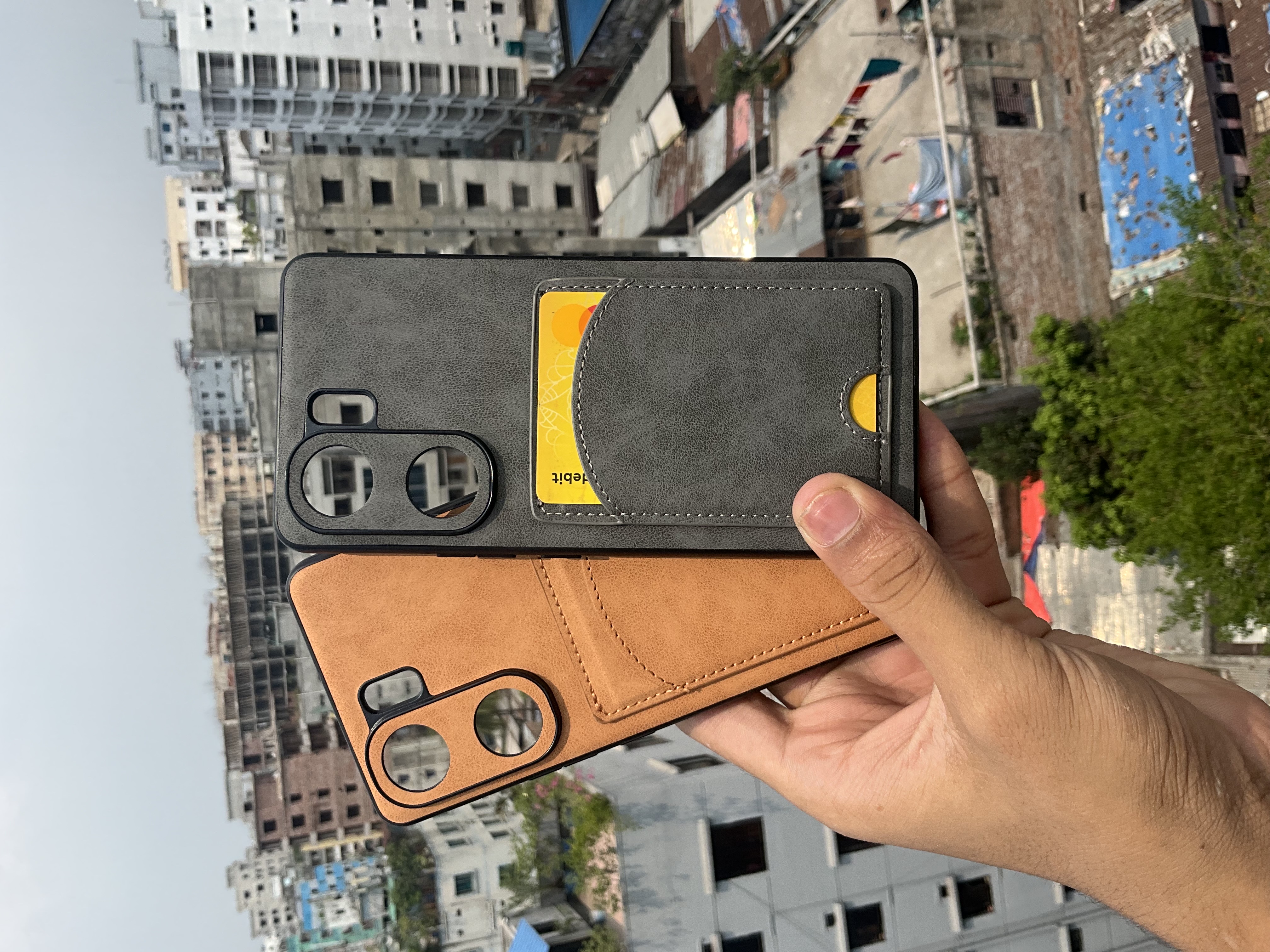 IQOO Neo9 bracket magnetic card leather cover_img_0