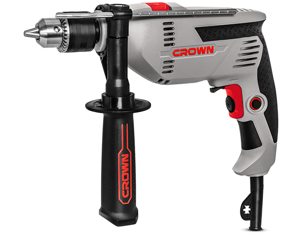 Crown CT10128 600w Impact Drill 13mm (1/2") Model: CT10128