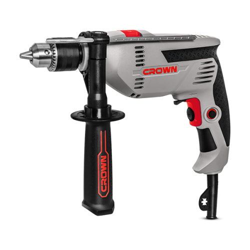 Crown CT10129 750w Impact Drill 13mm ( 1/2" ) with Hammer option Model: CT10129