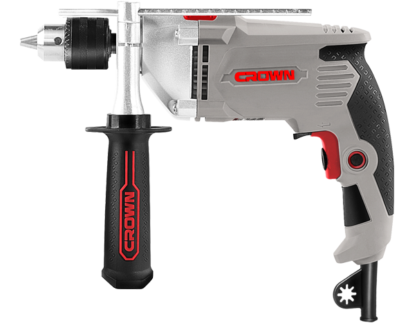 Crown CT10130 810w Impact Drill 13mm (1/2") Model: CT10130_img_1