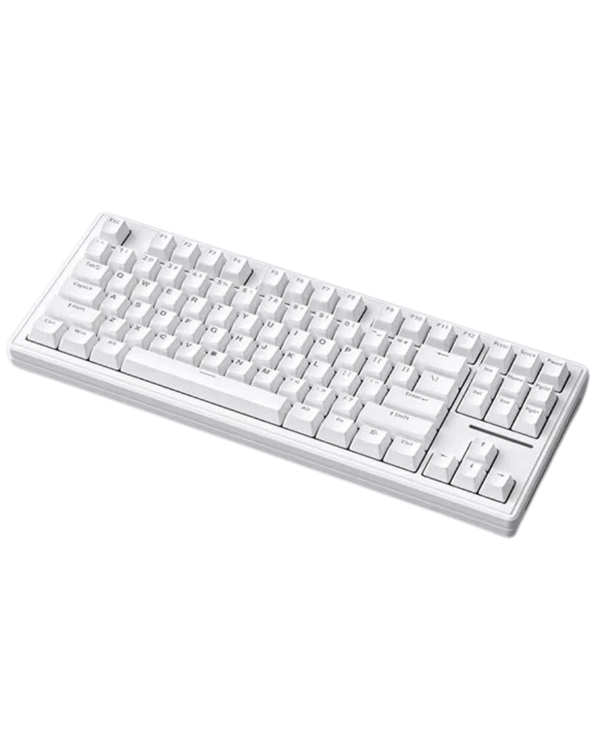 XINMENG M87 PRO Wired ICE BLUE BACKLIT Gasket Mounted Hotswappable Mechanical Keyboard_img_0