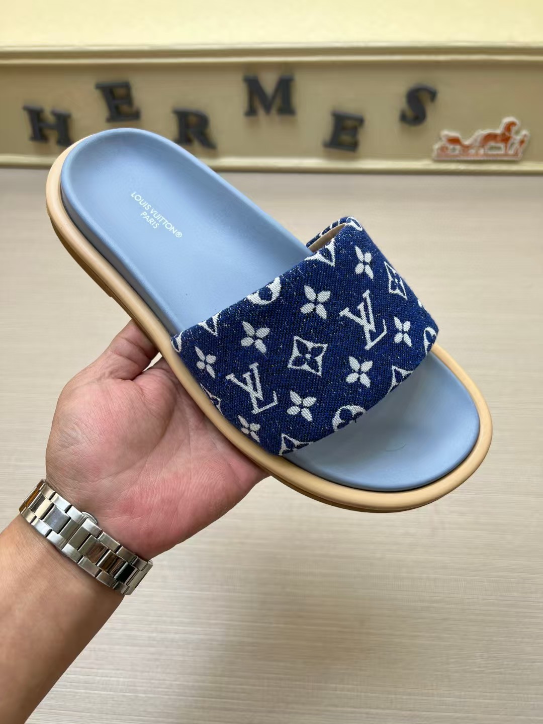 Louis Vuitton Palm Slippers (1:1)_img_7