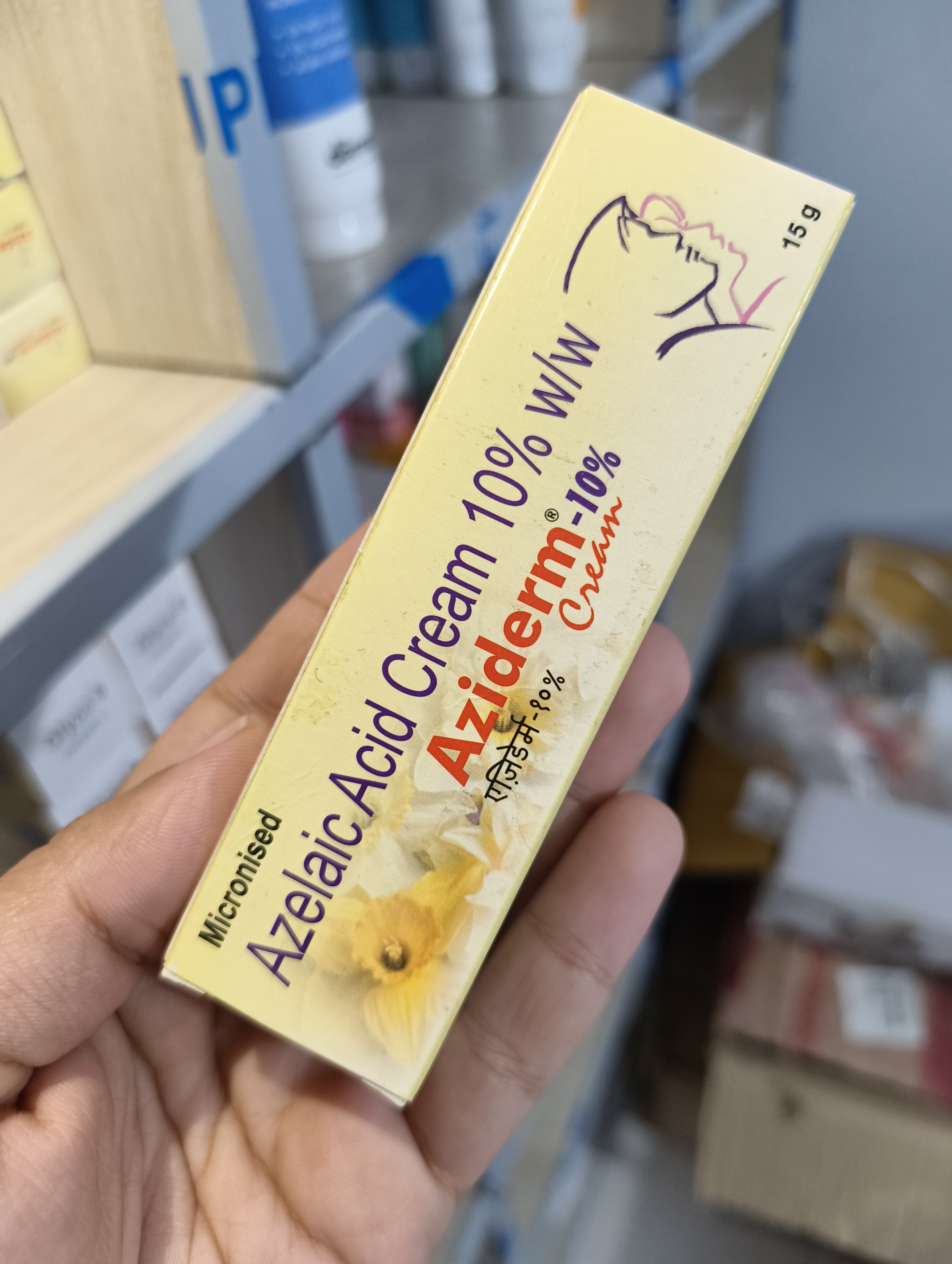 Aziderm 10% Cream 15g_img_1