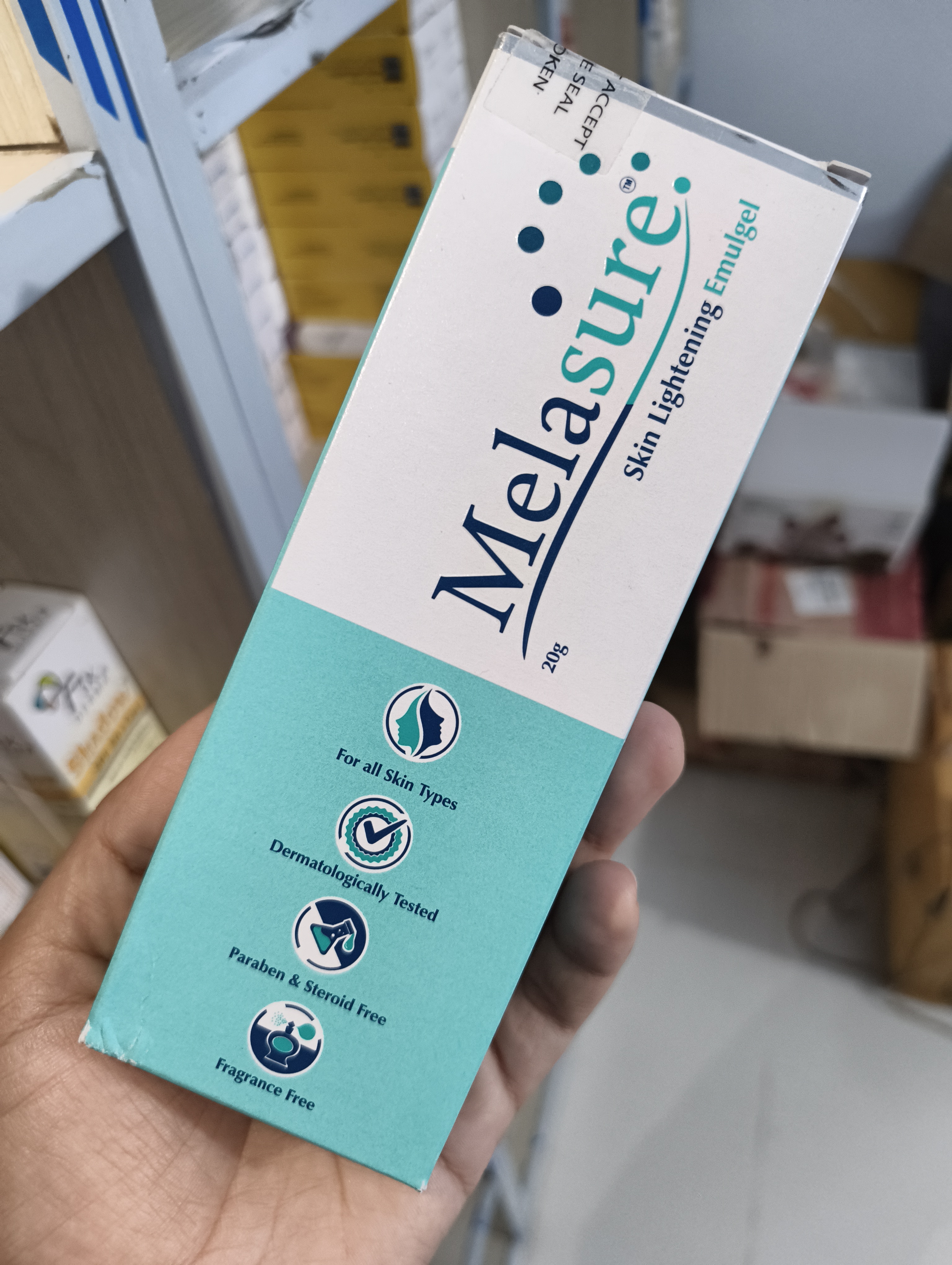 Melasure Skin Lightening Emulgel 20g_img_1