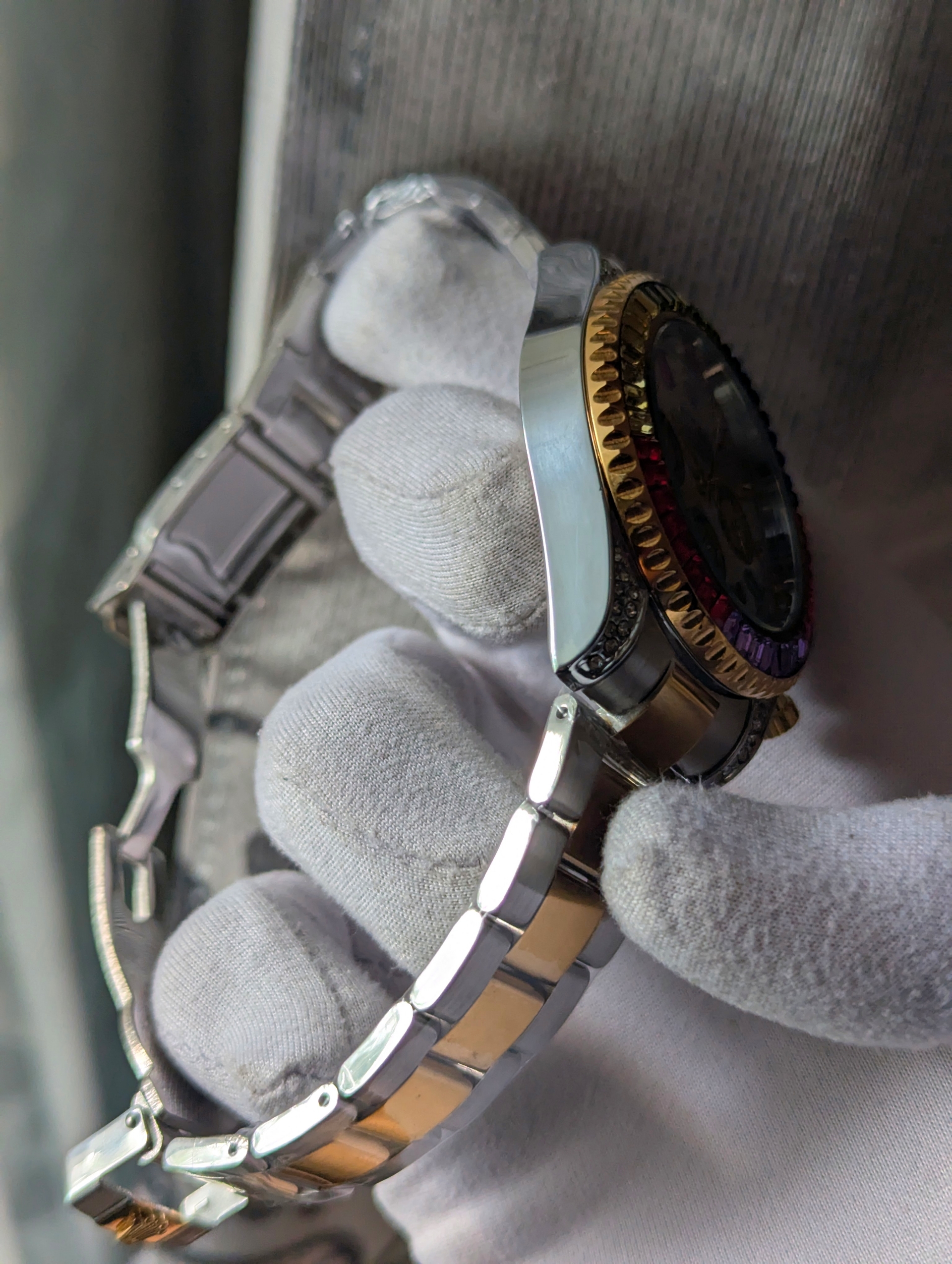 Rolex Daytona Gemstone Chronograph Watch_img_3