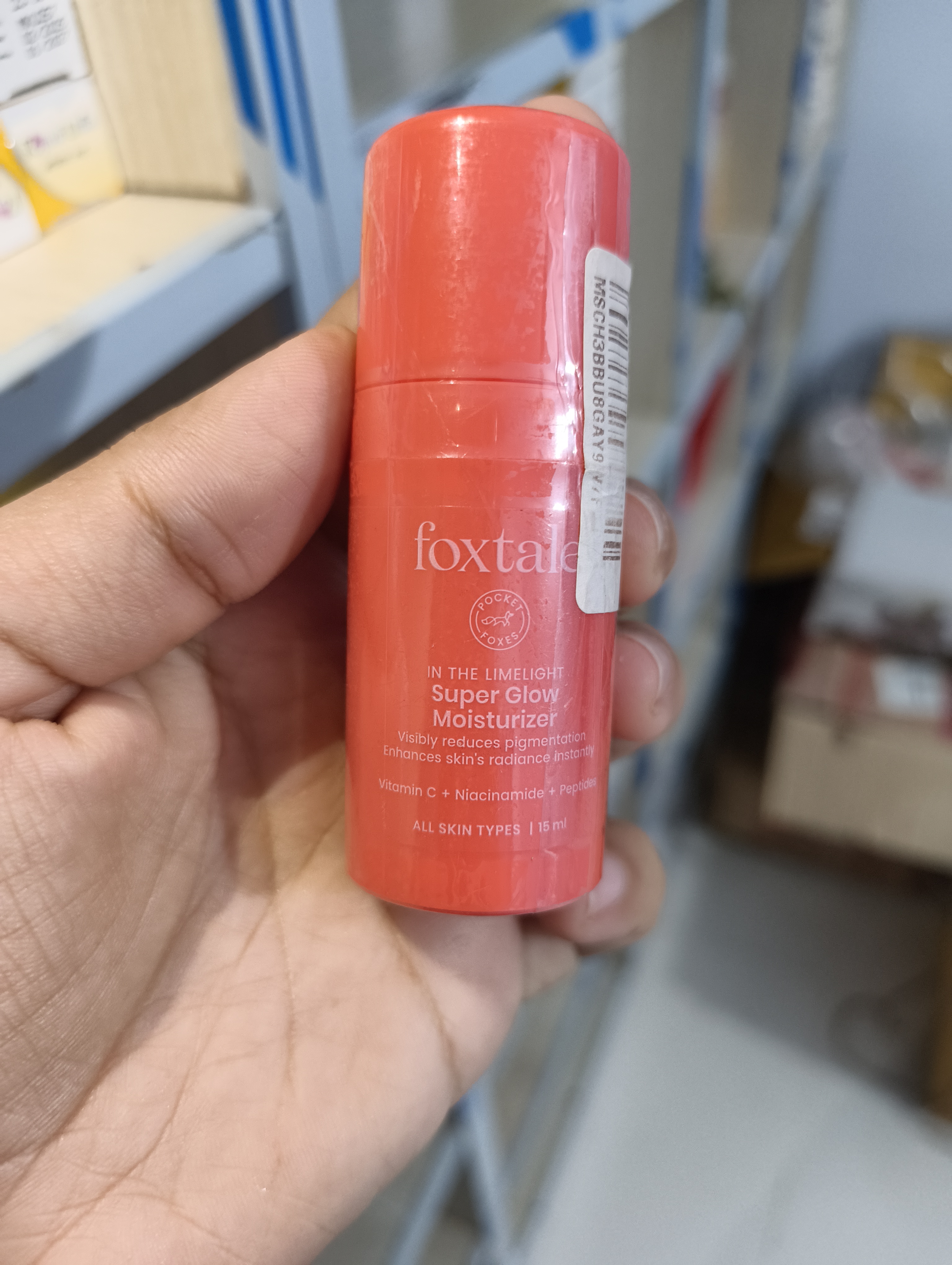 Foxtale Super Glow Moisturizer With Vitamin C 15ml_img_1
