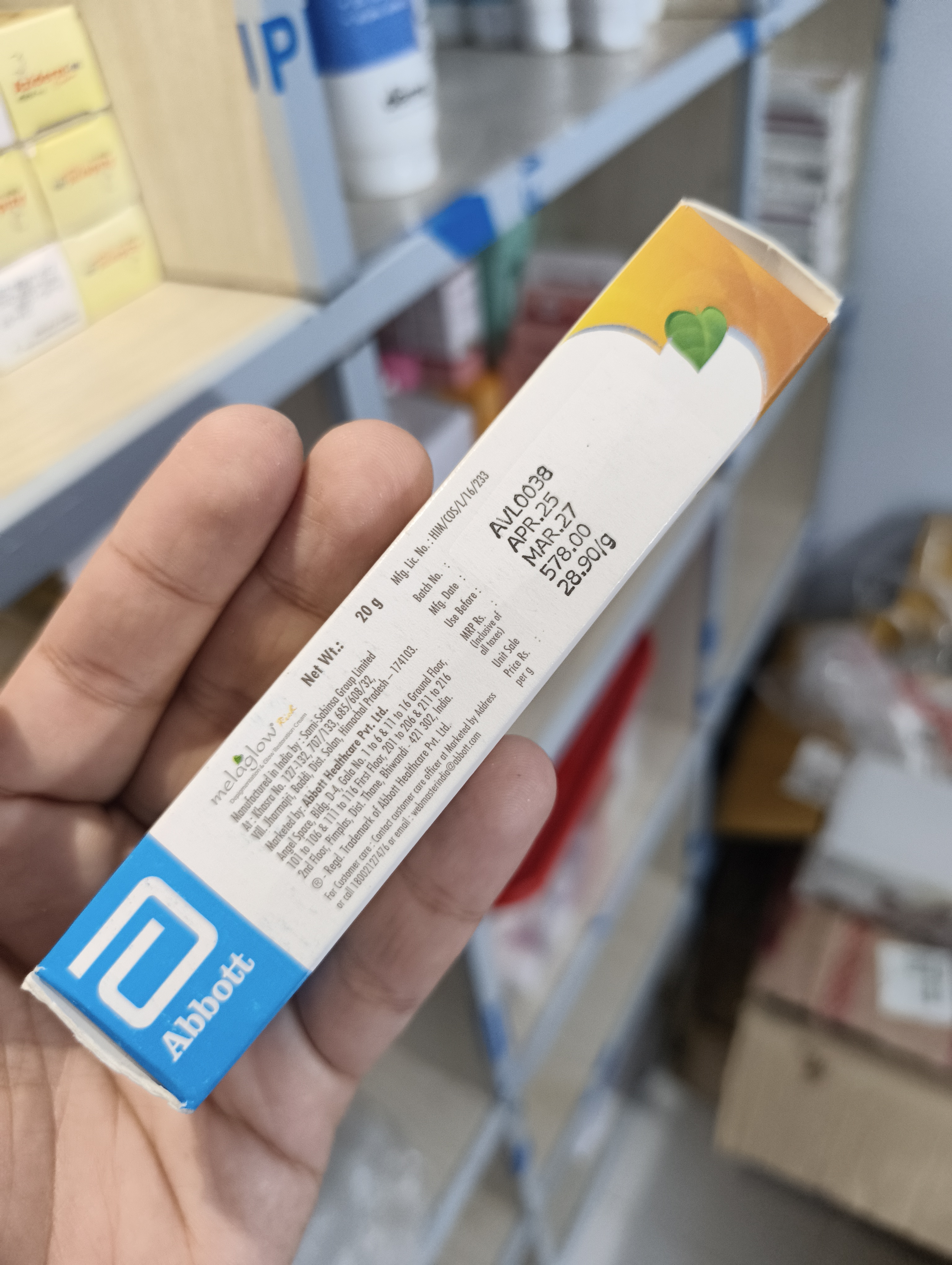 Melaglow Rich Cream 20 gm_img_2