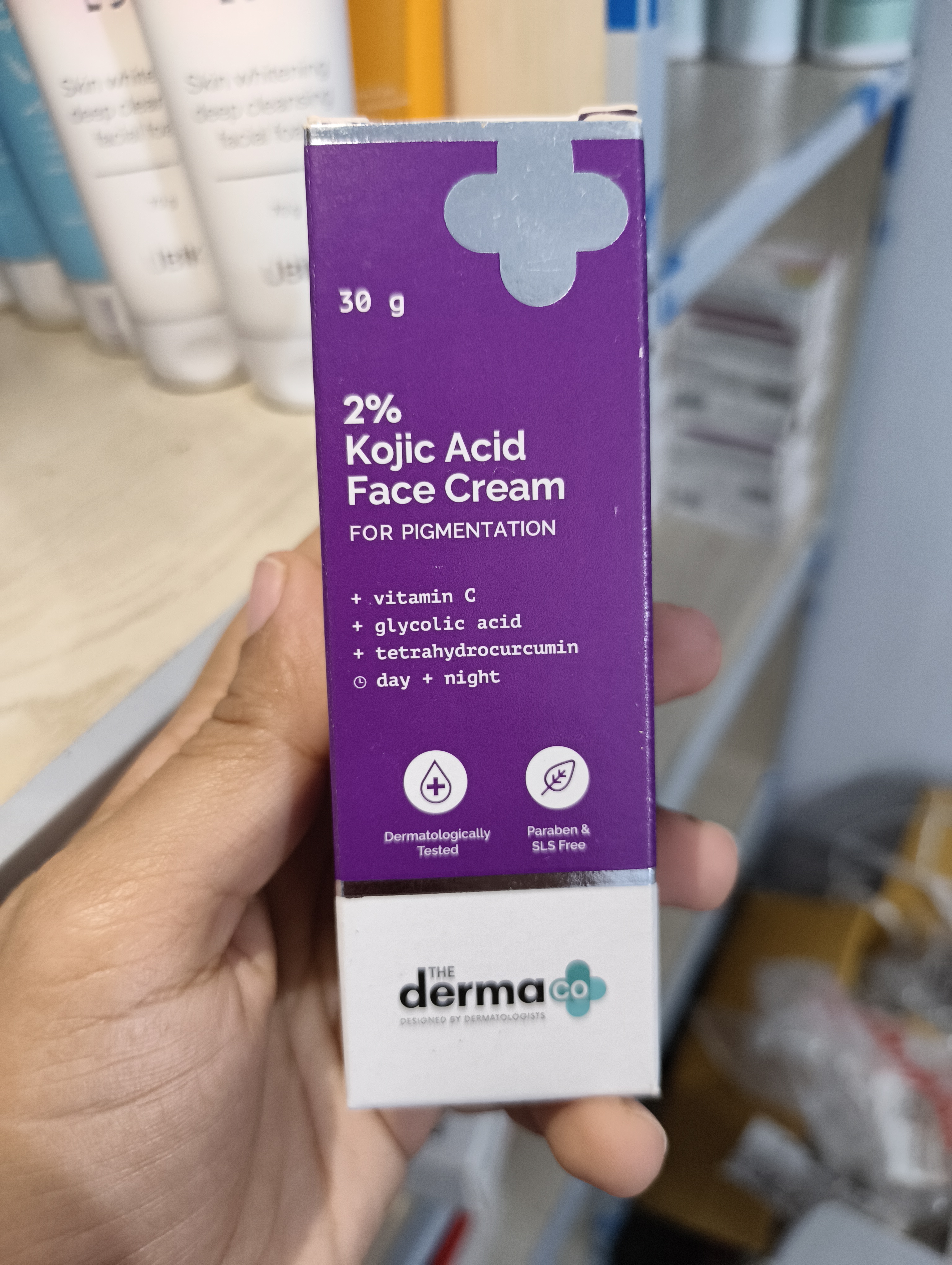 Derma Co 2% Kojic Acid Face Cream 30g_img_1