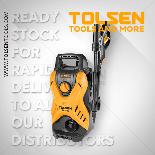 TOLSEN 79588, 1400W High Pressure Washer, 105Bar (1500psi), Car Washer, Bike Washer; Model 79588_img_2