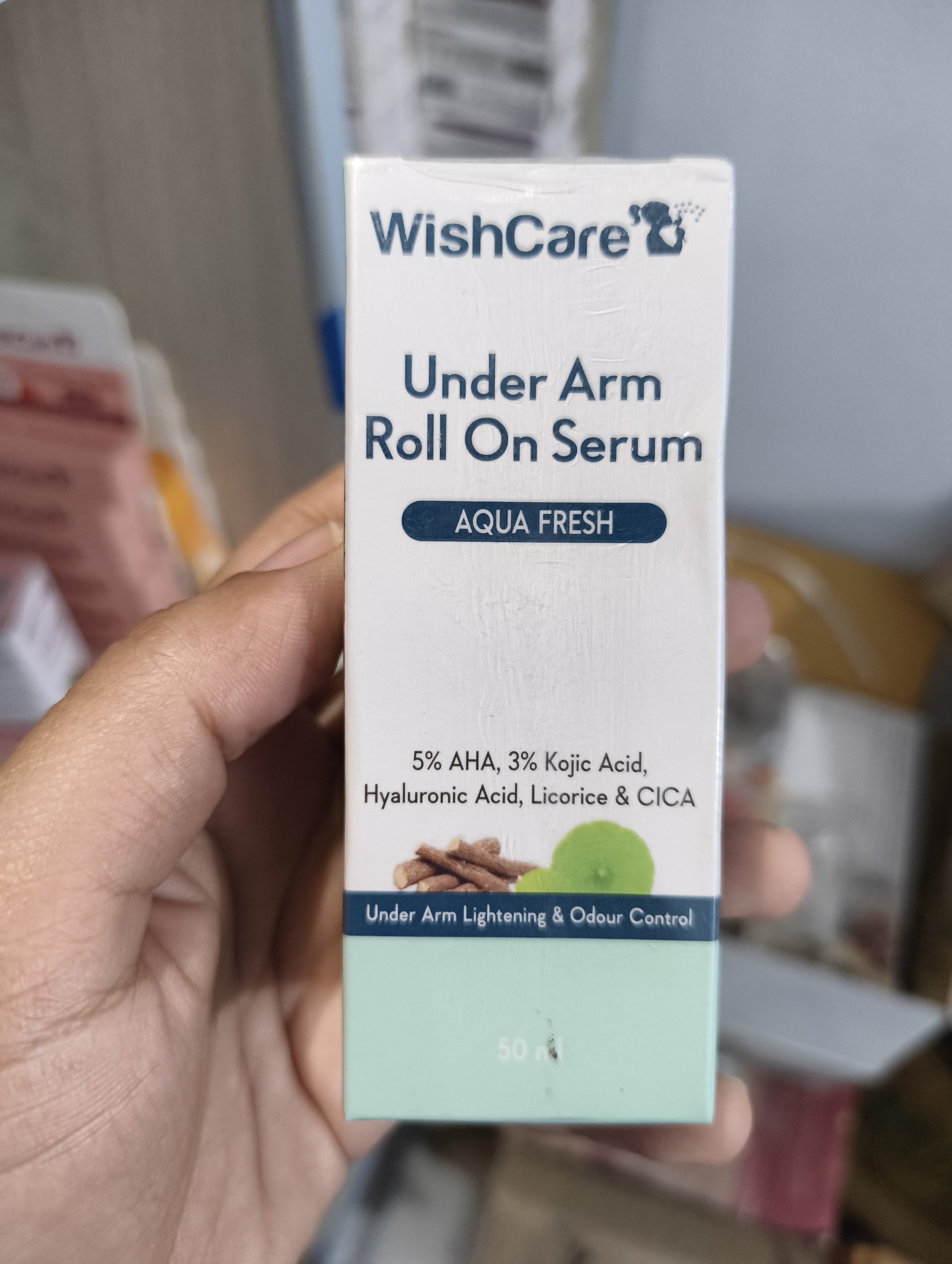 Wishcare Under Arm Roll On Serum - 50ml_img_1