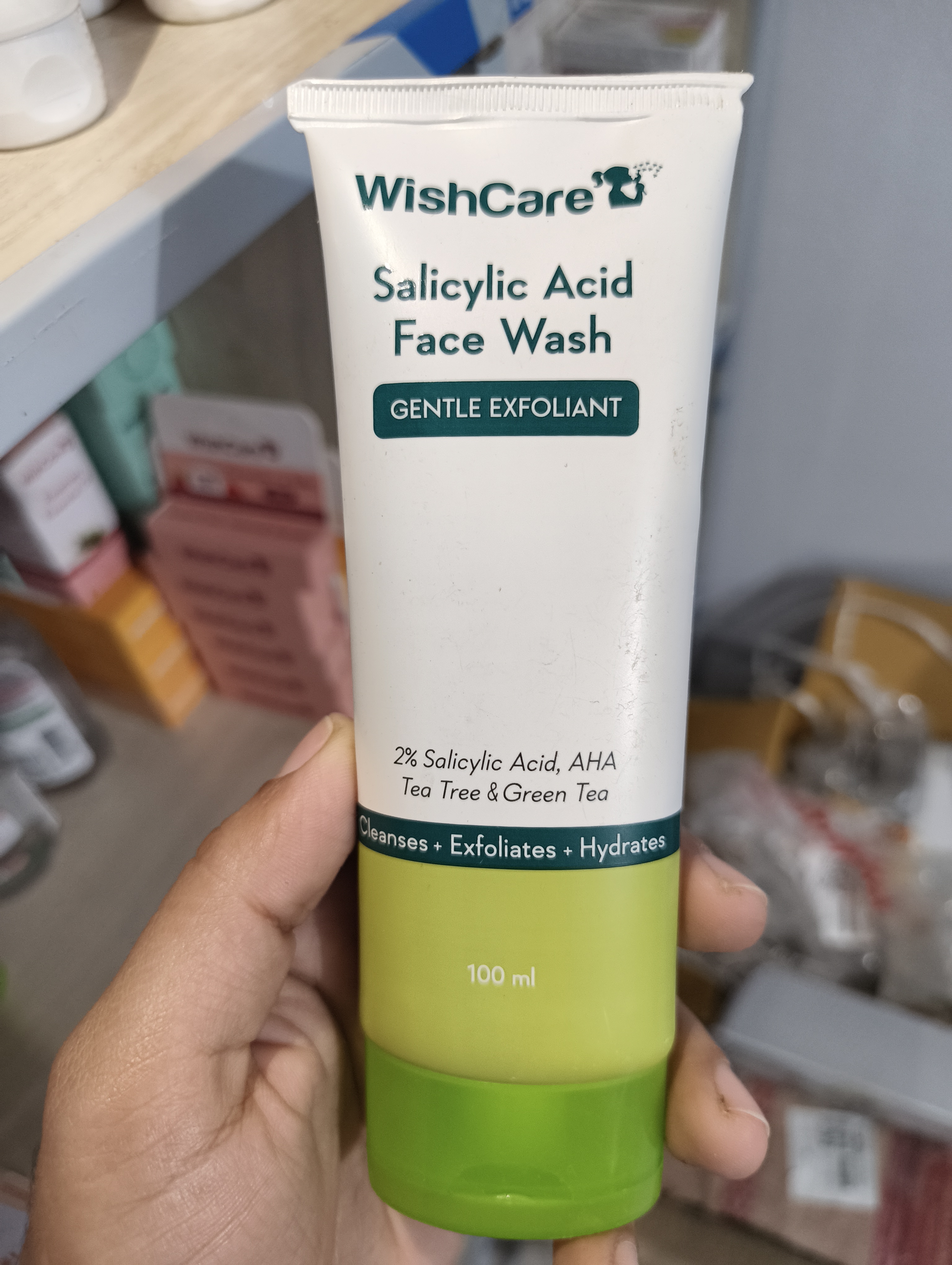 Wishcare 2% Salicylic Acid Facewash 100ml_img_1