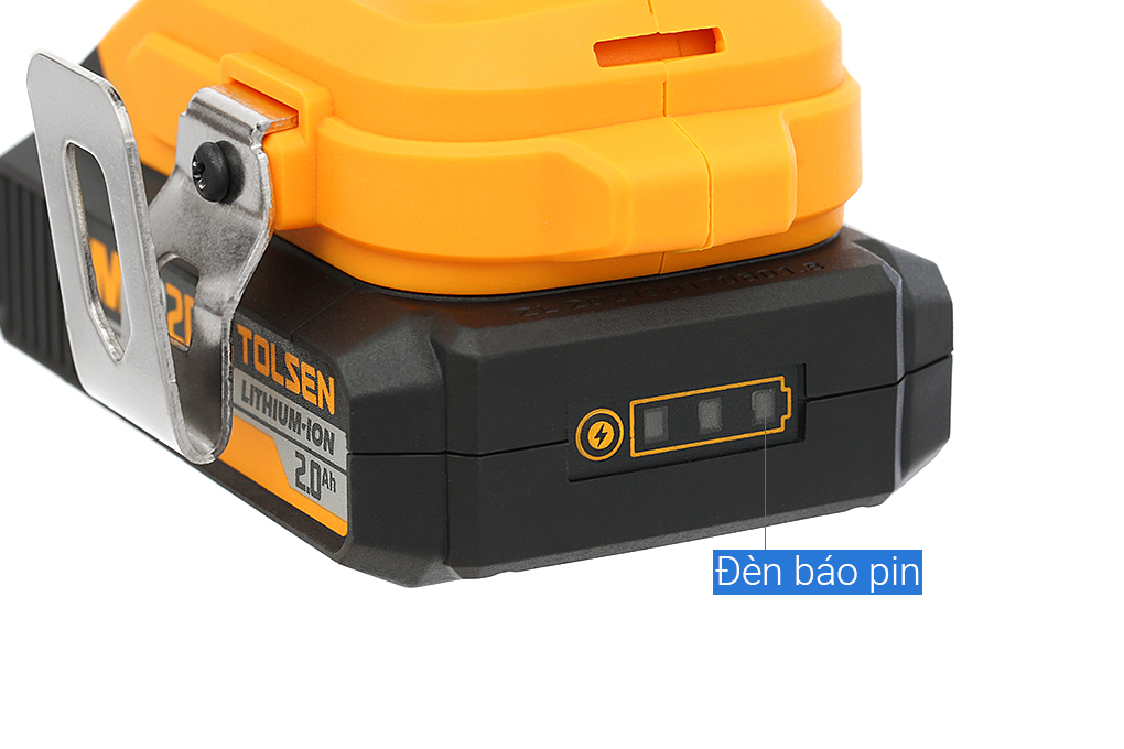 TOLSEN 87258 20V Li-ion Brushless Cordless Impact Wrench with Battery and Charger (Industrial); Model 87258_img_3