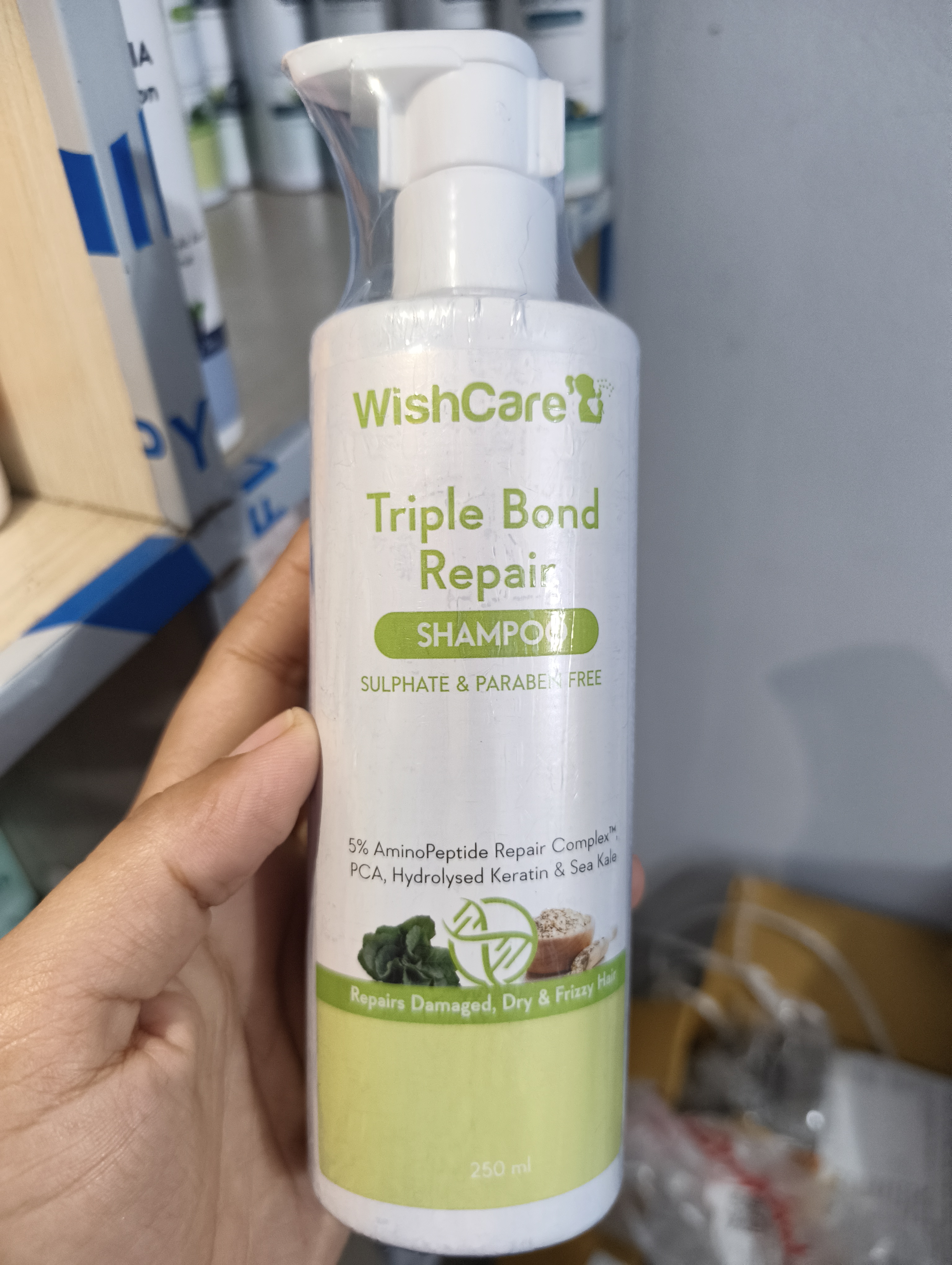 Wishcare Triple Bond Repair Shampoo | 250ml_img_1