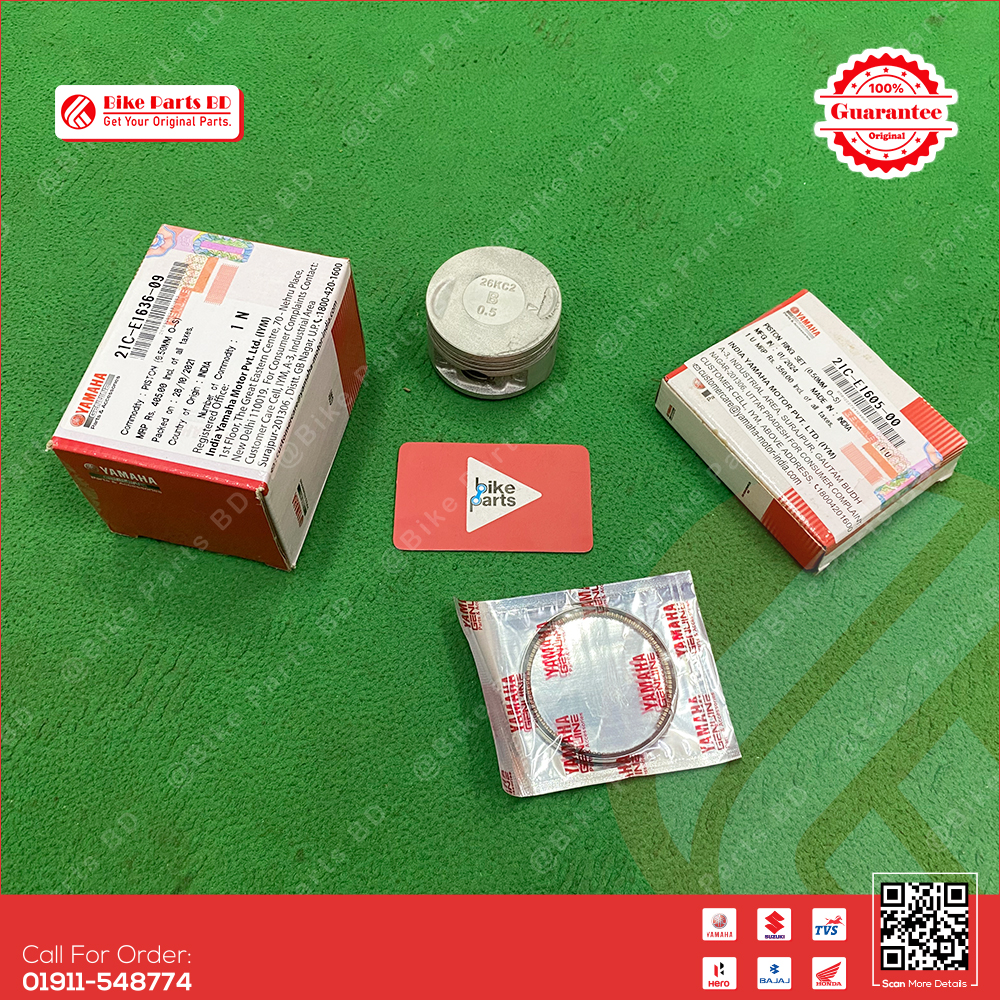 Ring Piston Set (0.50 MM O-S) for Yamaha FZS V1 & Fazer V1 Bike._img_0