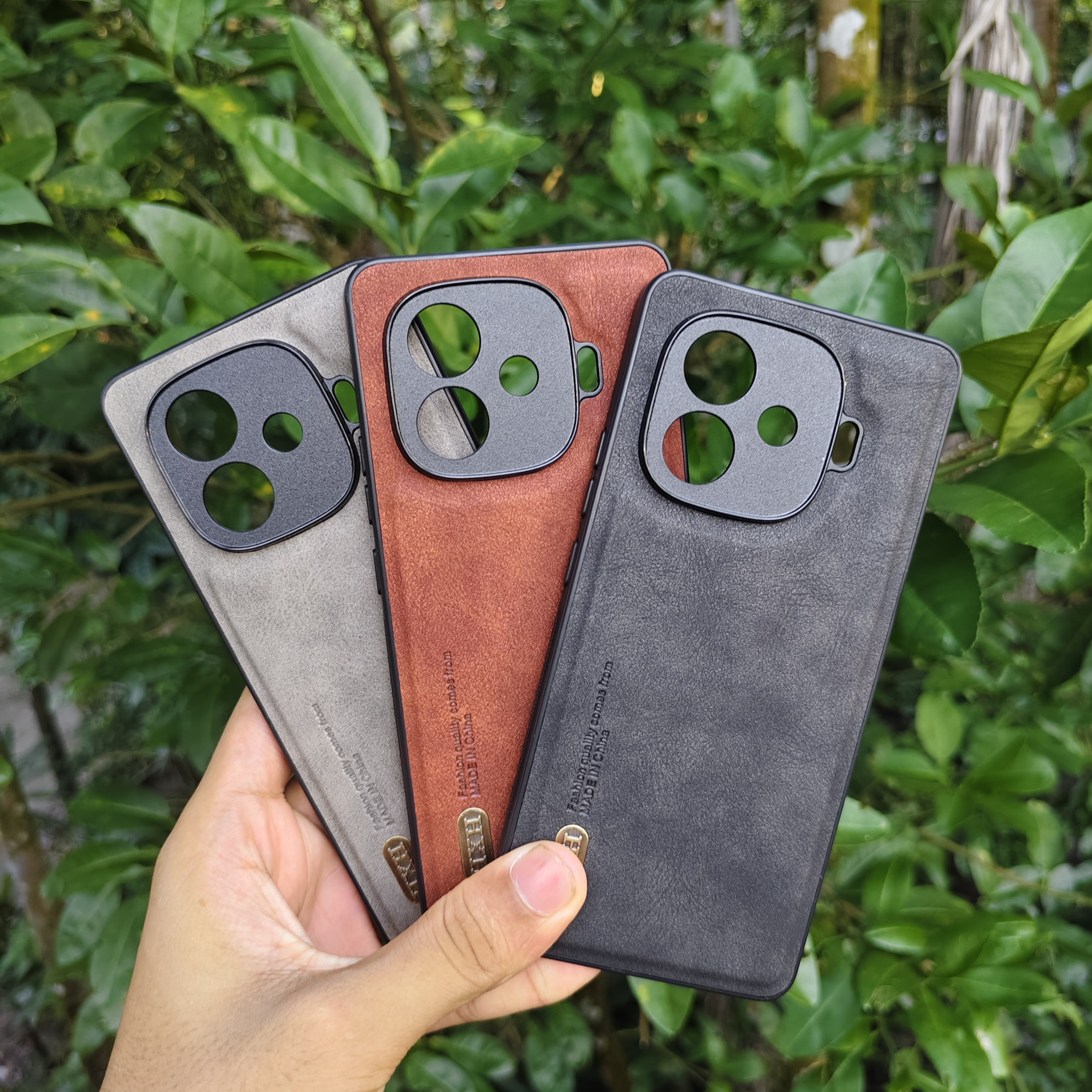 IQOO Z9Turbo antique leather case frosted protective cover_img_0