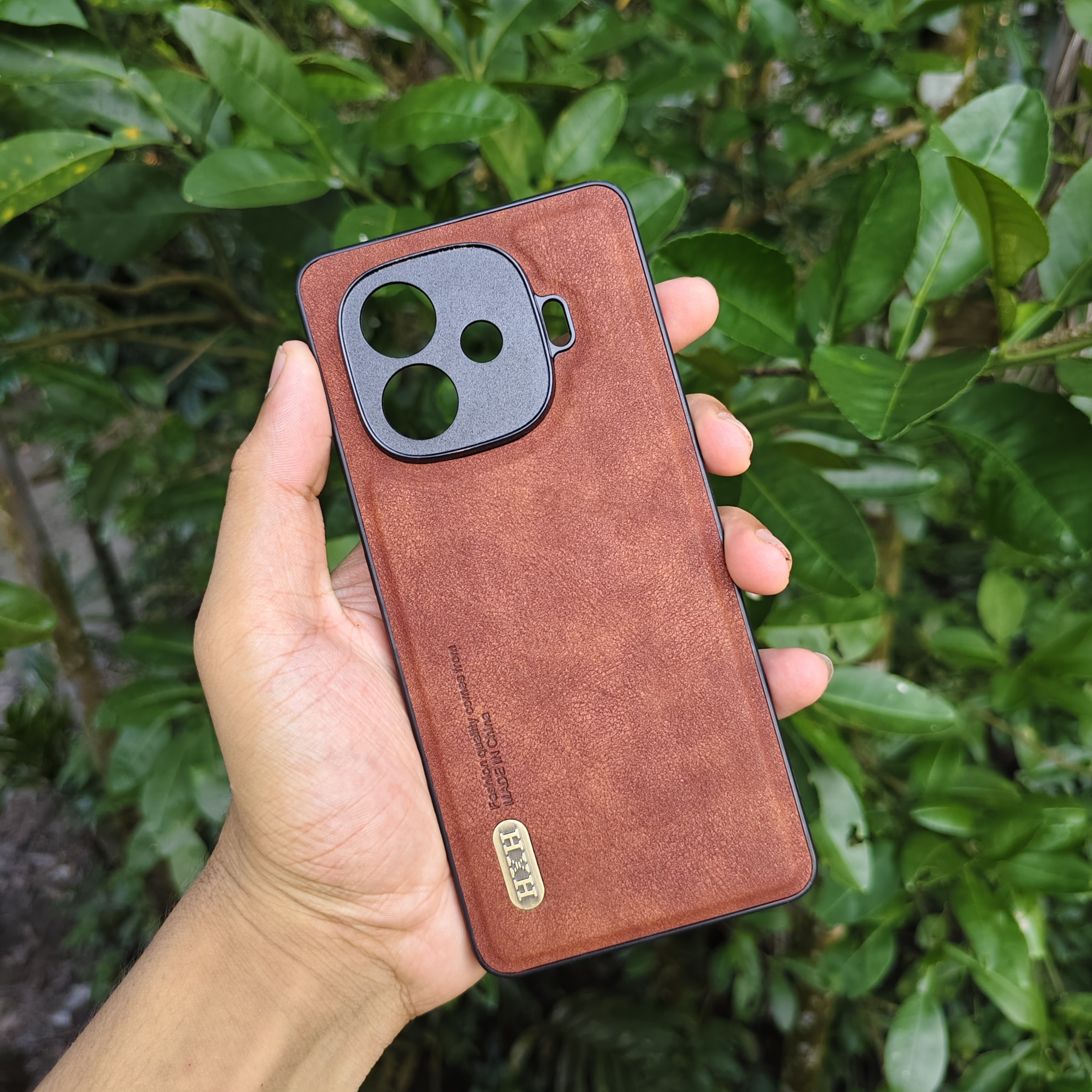 IQOO Z9Turbo antique leather case frosted protective cover_img_2