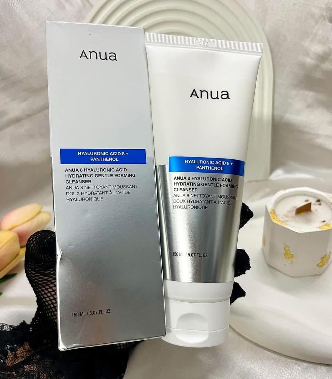 Anua 8Hyaluronic Acid Hydrating Gentle Foaming Cleanser
