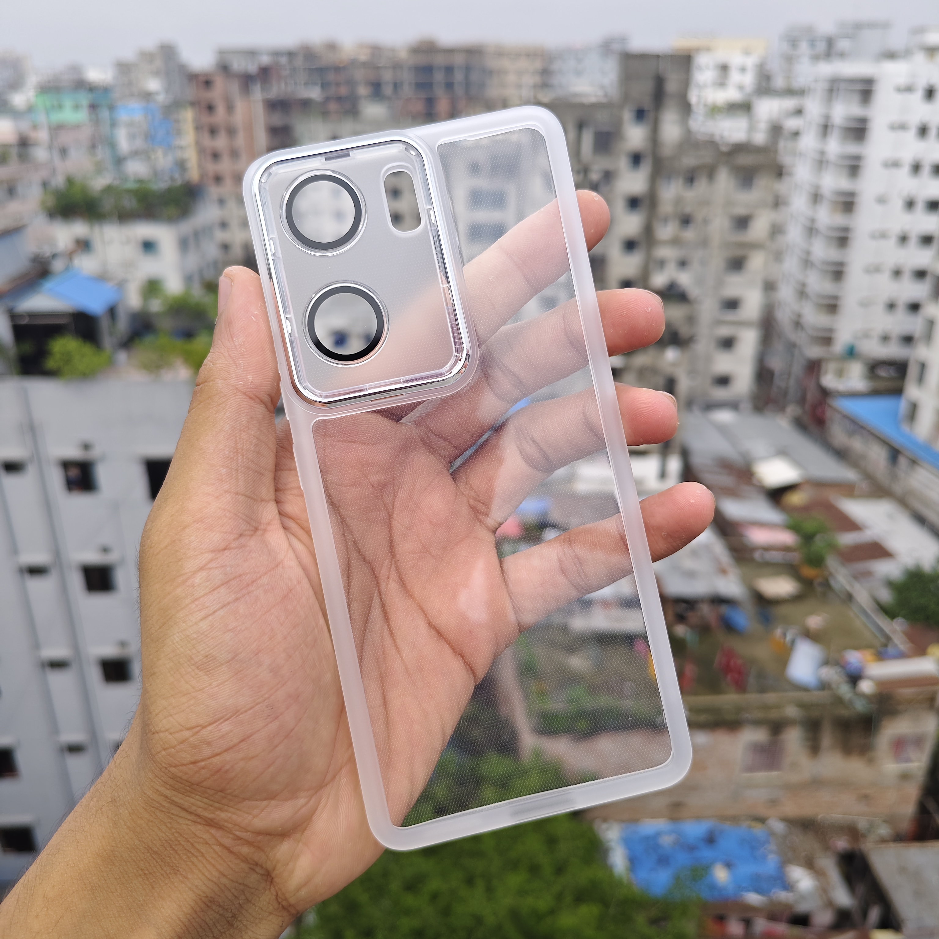 IQOO Neo9 premium soft transparent case with lens_img_2