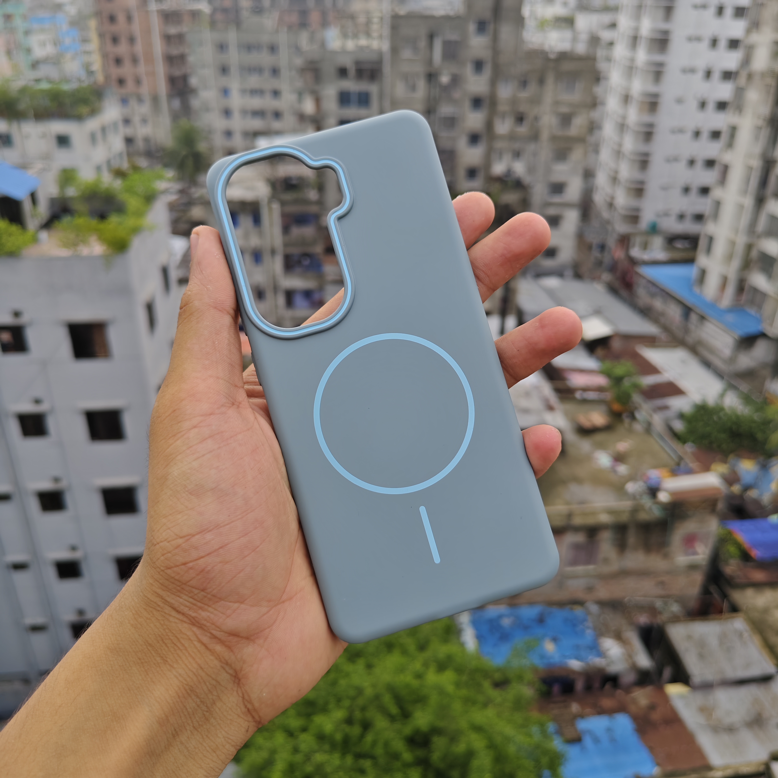 IQOO Neo10/Neo10pro magnetic ring frosted anti-fall protective hard cover_img_5