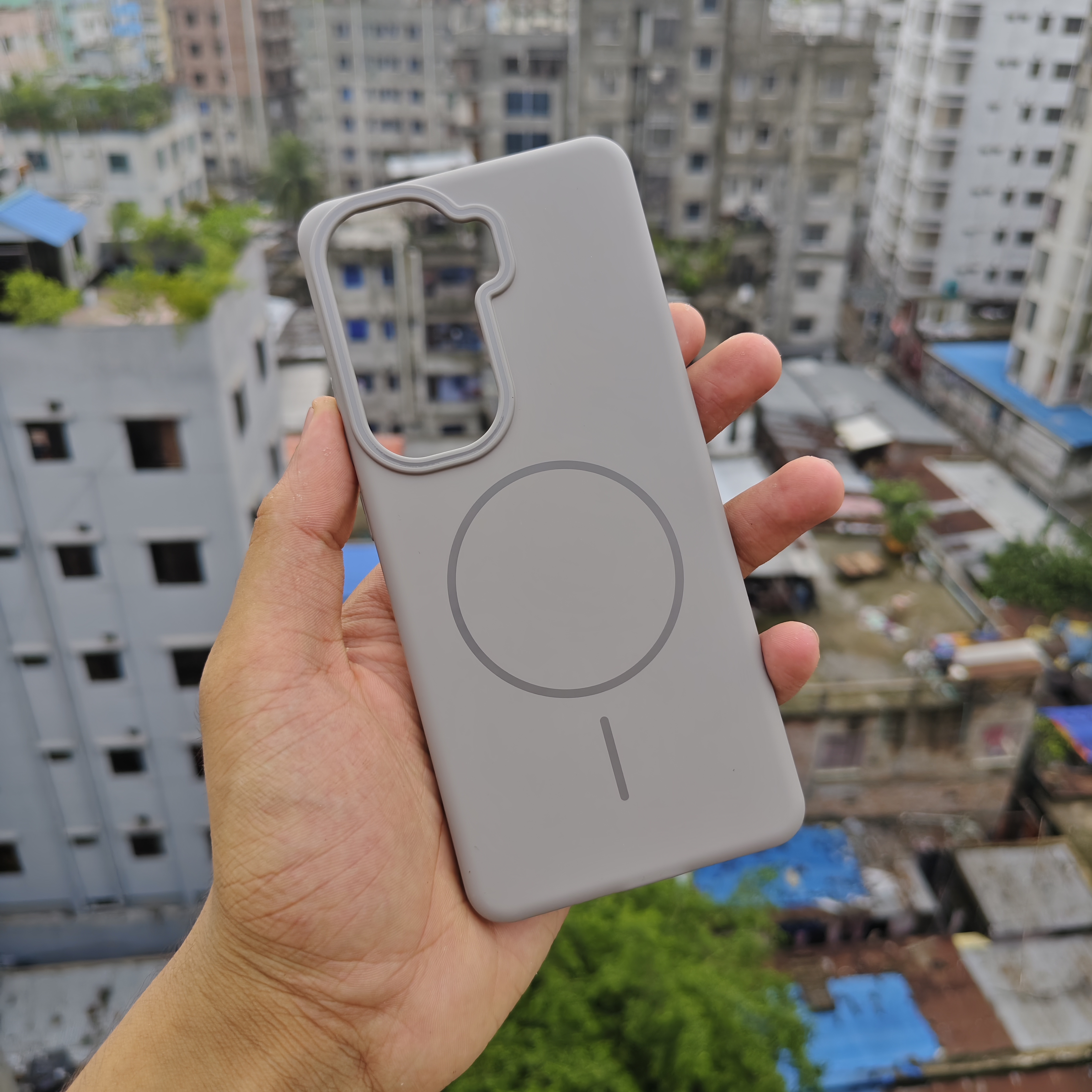 IQOO Neo10/Neo10pro magnetic ring frosted anti-fall protective hard cover_img_3