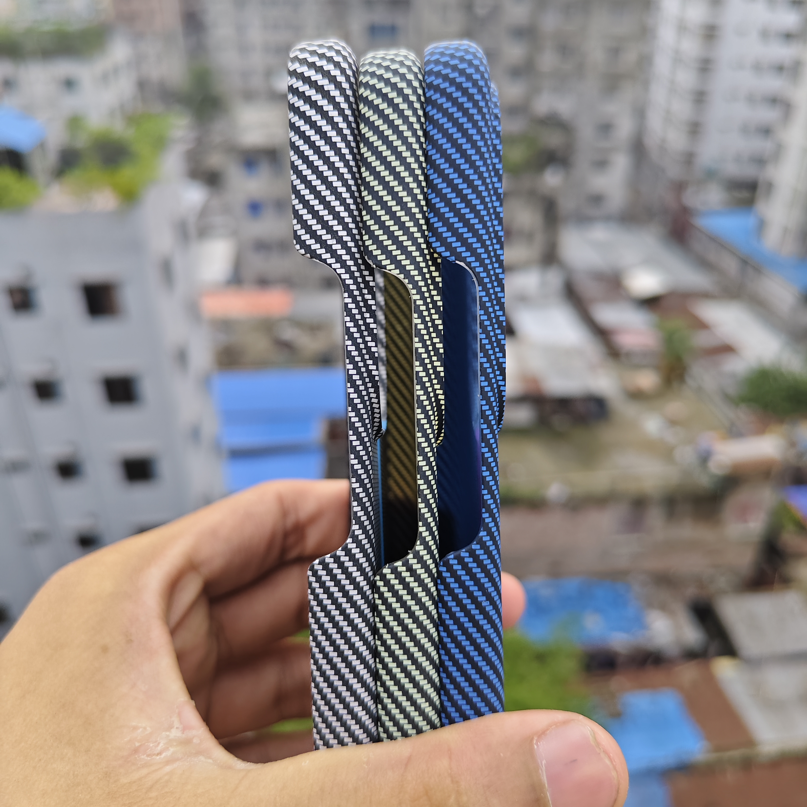 IQOO Neo10 track carbon fiber pattern ultra-thin matte skin-feel anti-fall hard shell cover_img_2