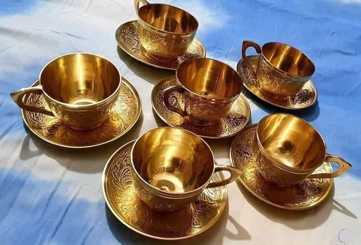 এলিগ্যান্ট চায়ের কাপ প্রিচ সেট_img_0