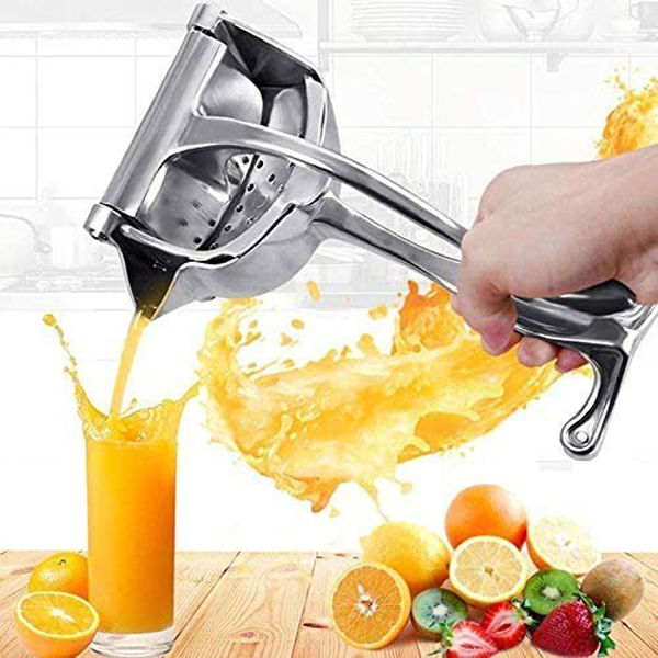 Manual Stainless Steel Citrus Fruits Pressing Juicer.