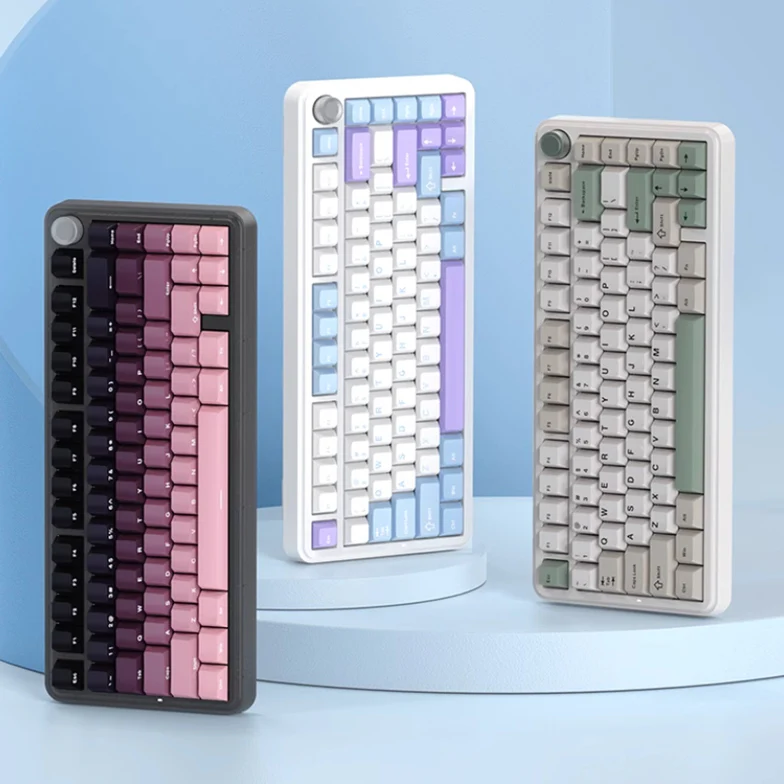 MONKA K75 Tri-Mode Gasket Mechanical Keyboard – 75% Layout, Hot-Swappable, RGB Backlit_img_6