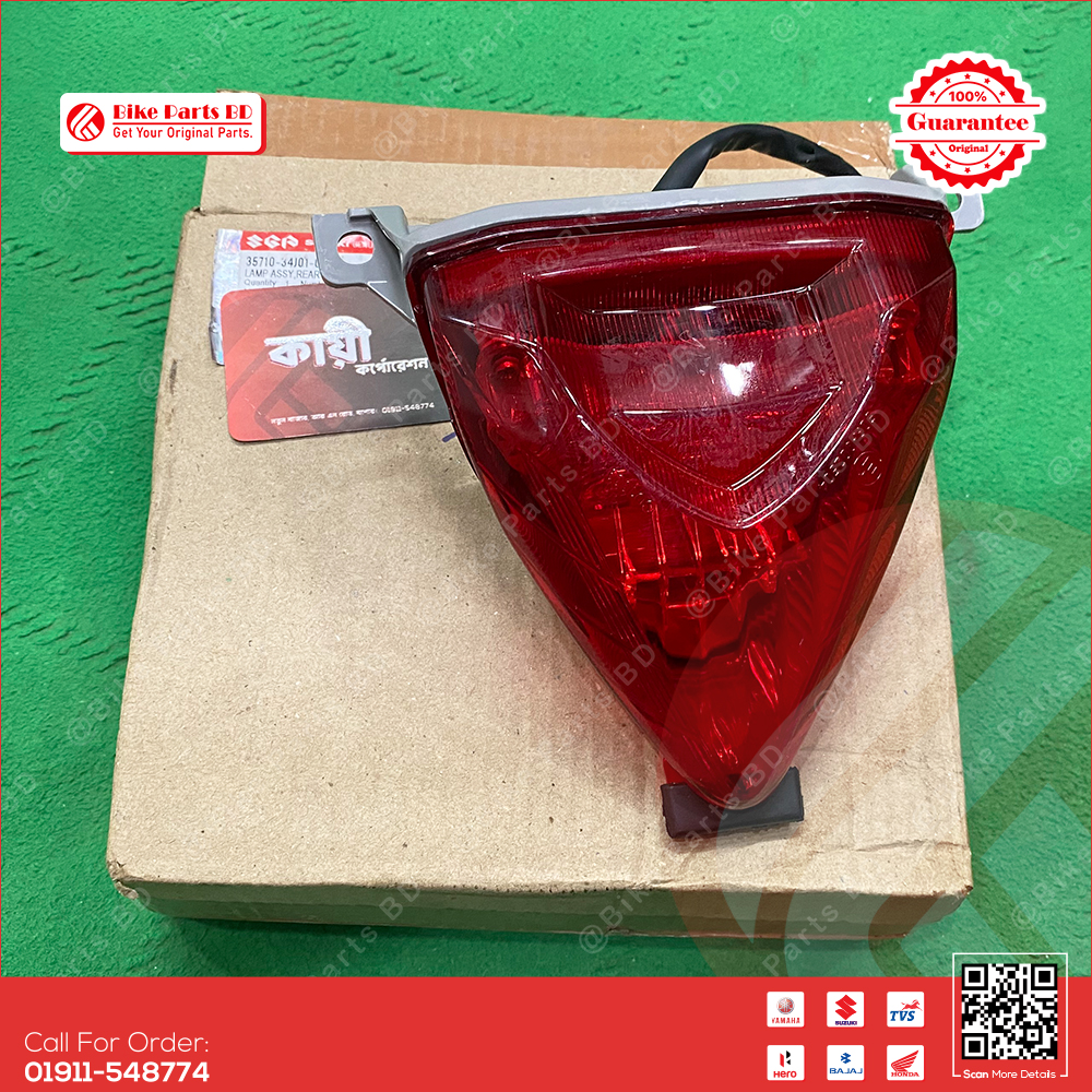 Taillight Unit Assy for Suzuki Gixxer & Gixxer SF (Old Model) model bike.