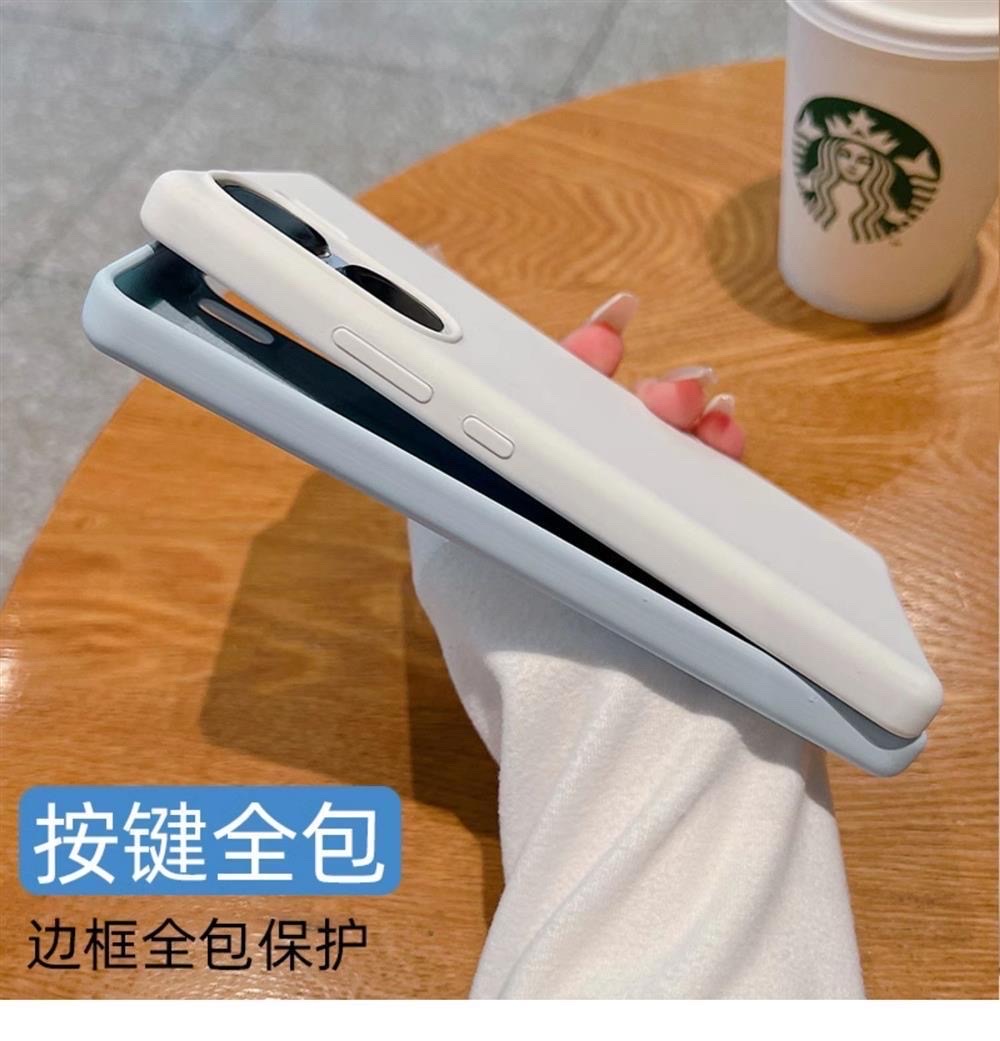 IQOO Neo9 liquid silicone solid color full-cover anti-fall protective cover_img_5