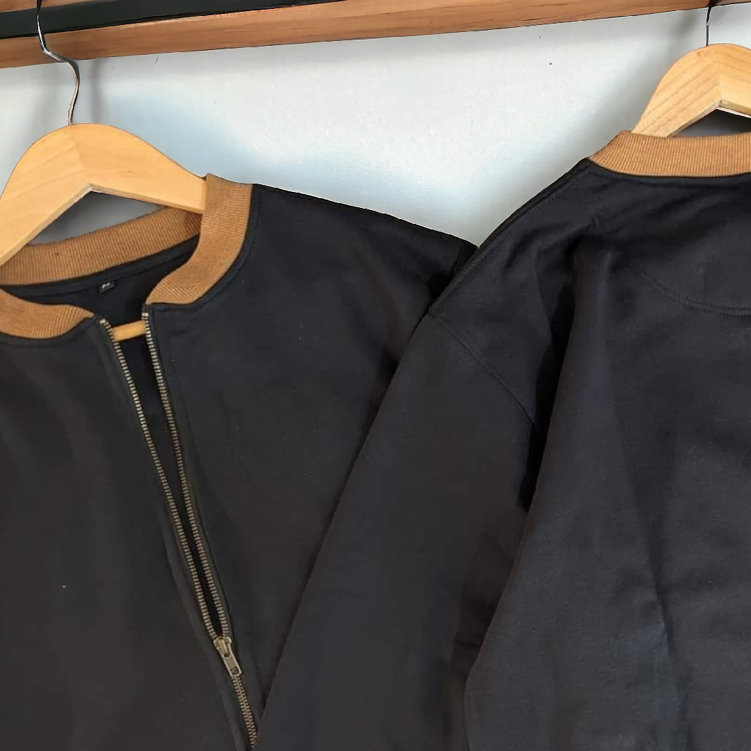 Oversized varsity jacket