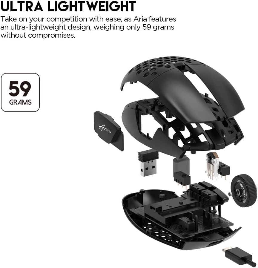 Fantech Aria XD7 Kailh Version | Lightweight | Wireless Gaming Mouse_img_5