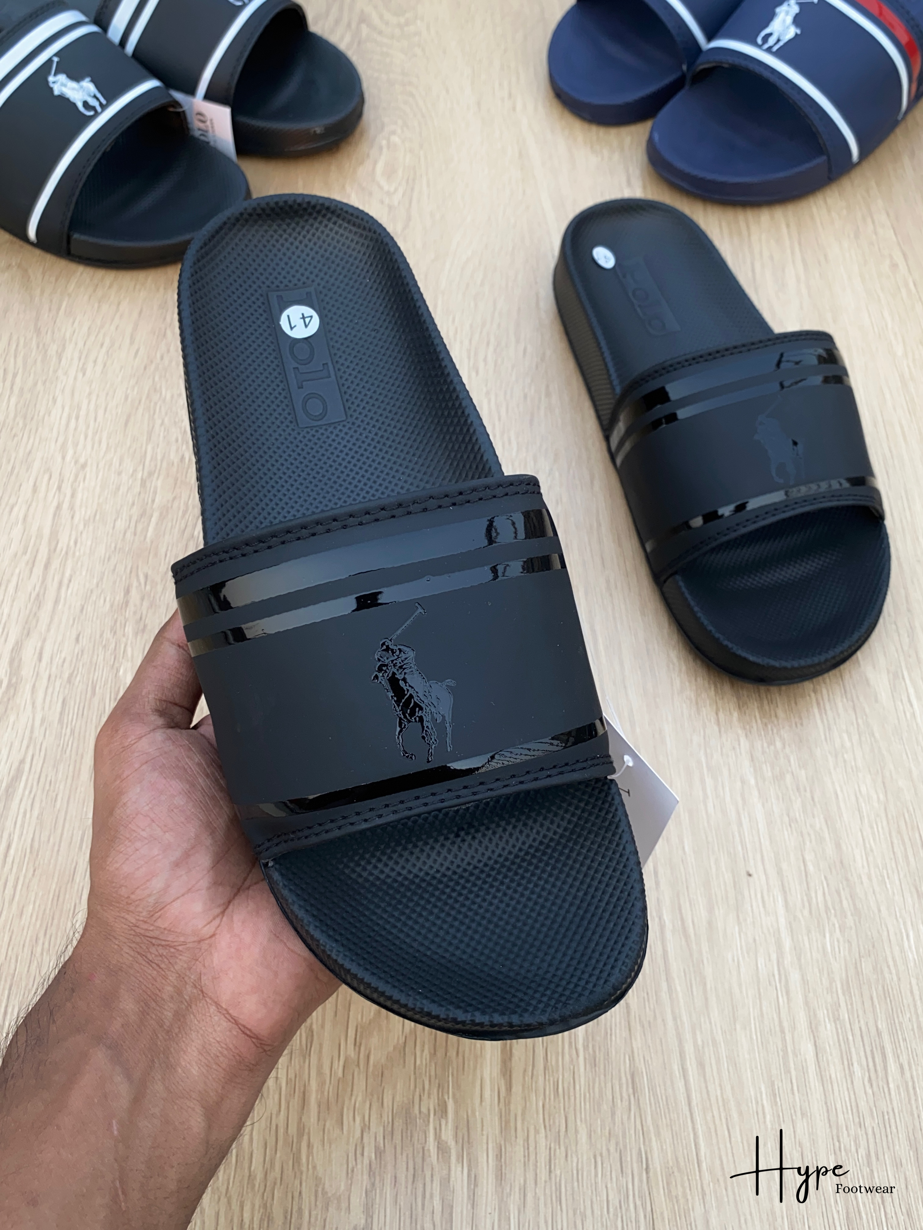 Polo Ralph Lauren Slide (Black)_img_1
