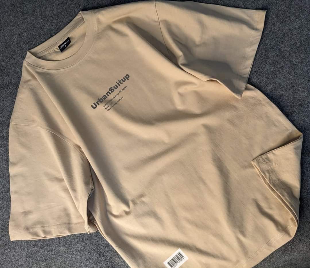 Beige Urbansuitup oversized t-shirt_img_1