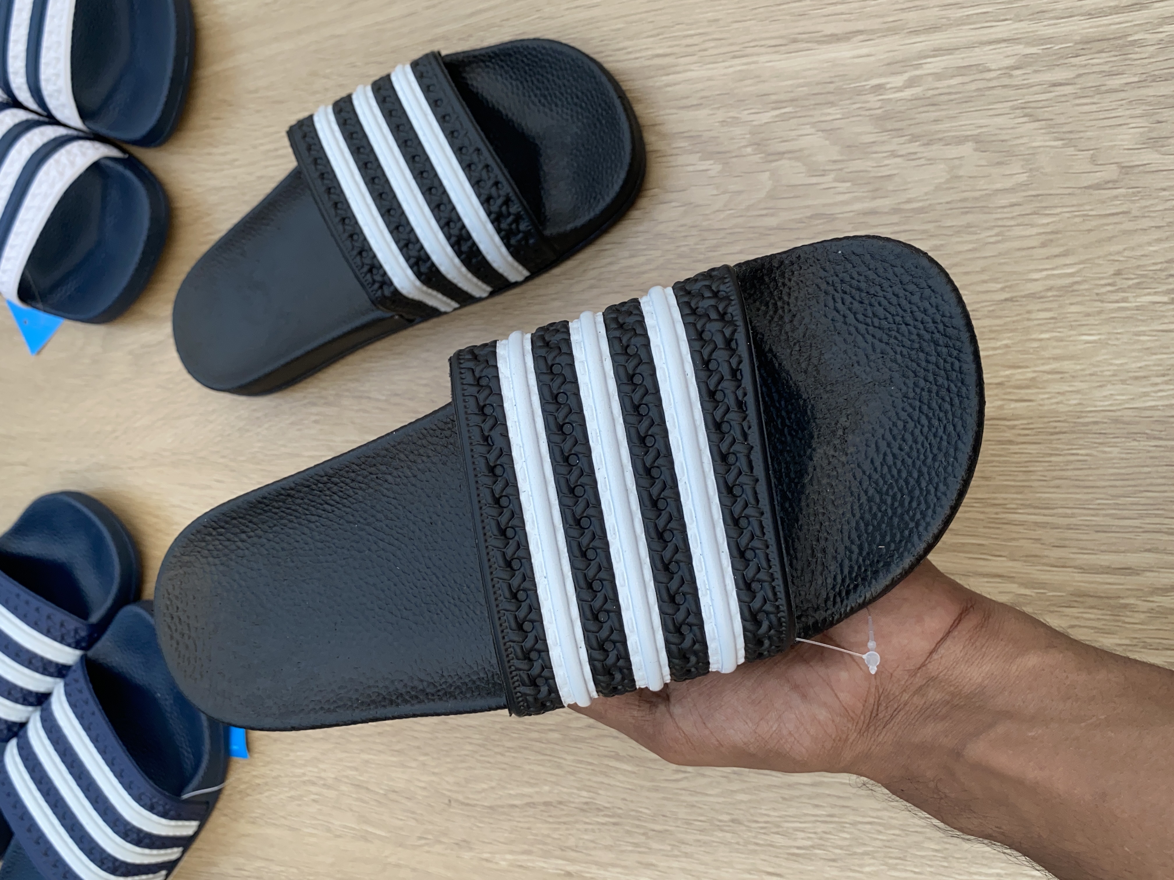 Adidas Adilette Slide (Black-White)_img_1