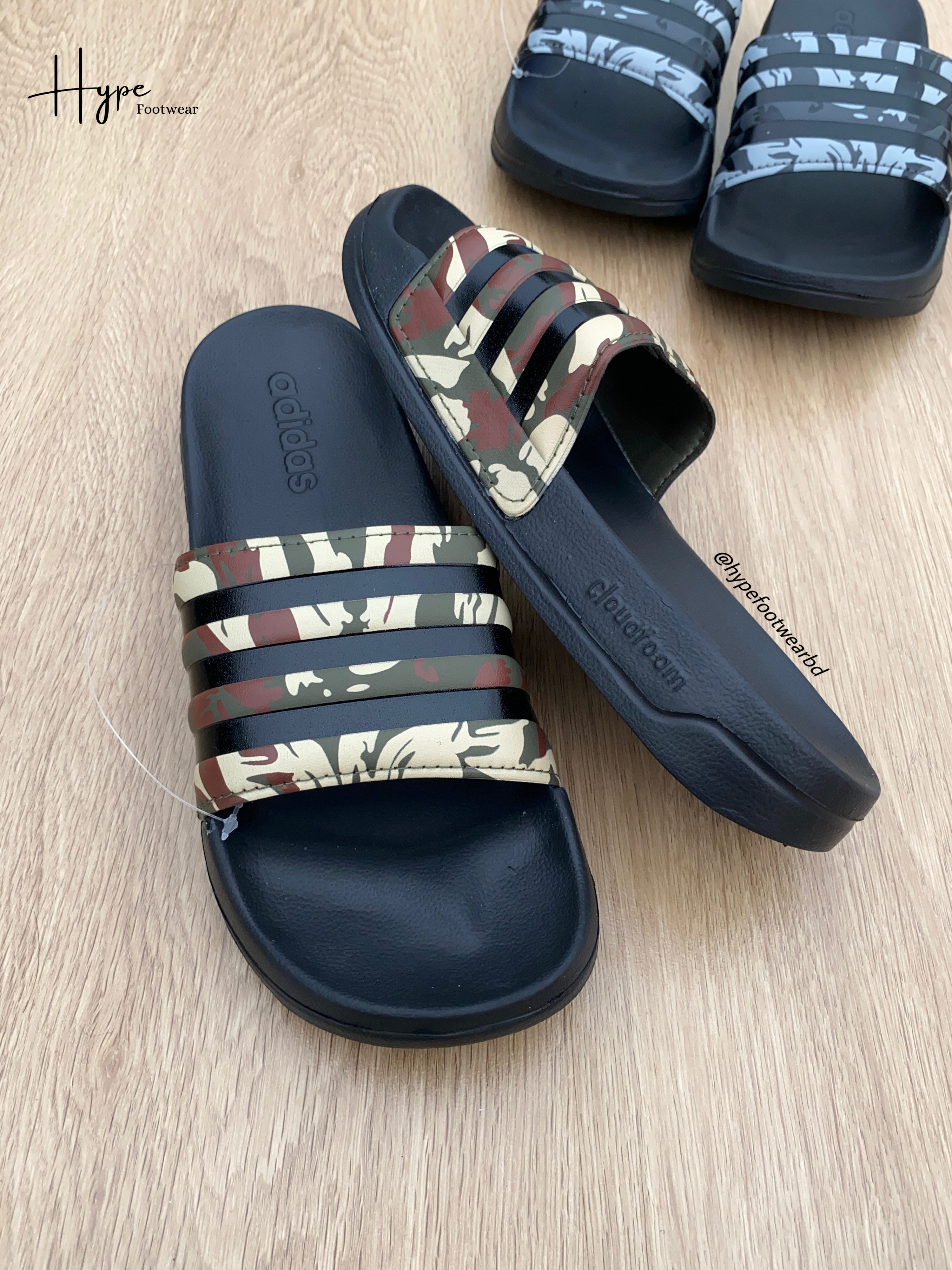 Adidas Adilette Cloudfoam Comfort Slide “Camo”_img_1