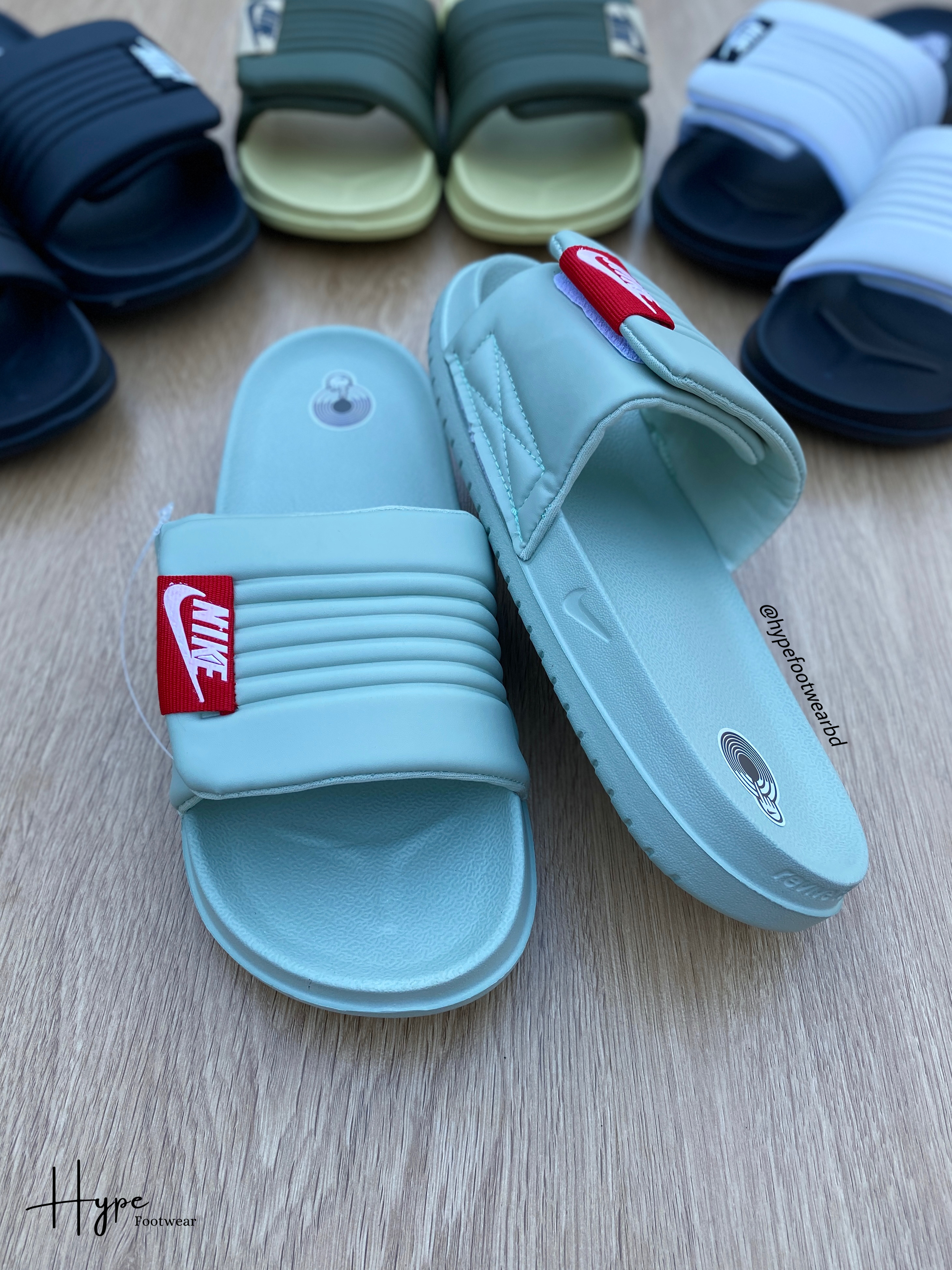 Nike Offcourt Adjust Slide (Cyan) 1:1_img_2