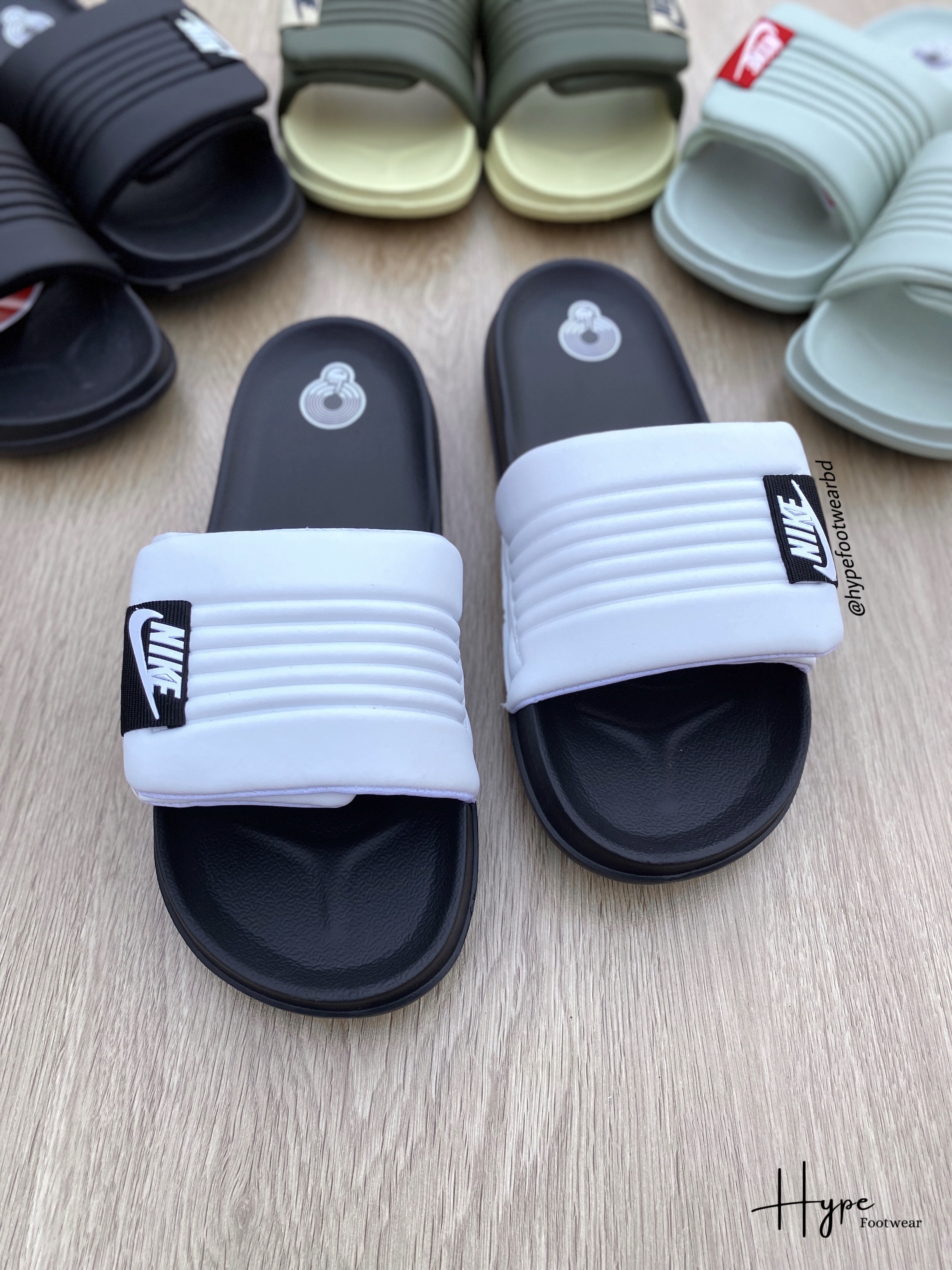 Nike Offcourt Adjust Slide (White) 1:1_img_1