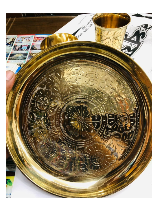 অরজিনাল পিতলের প্রিমিয়াম নকশি প্লেট_img_1