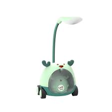 Foldable LED Study Lamp with Pen Holder & Sharpener for Kids_img_0