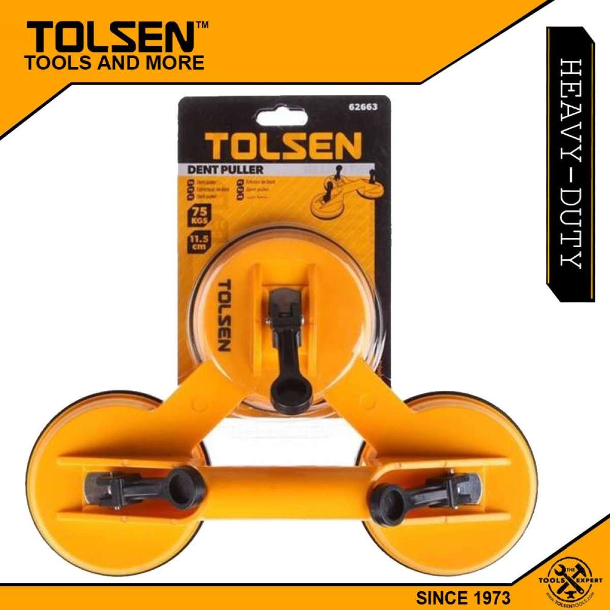 Tolsen Dent Puller (75kg) Heavy Duty Holder and Lifter Model: 62663