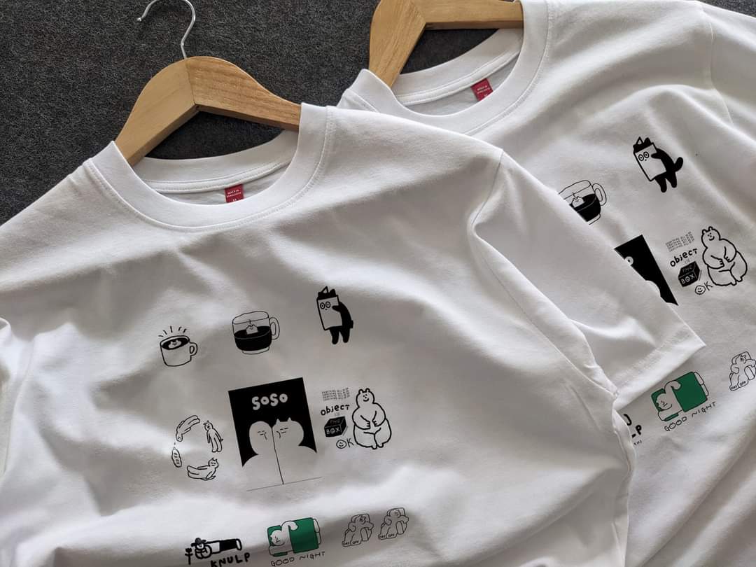 SOSO White oversized t-shirt